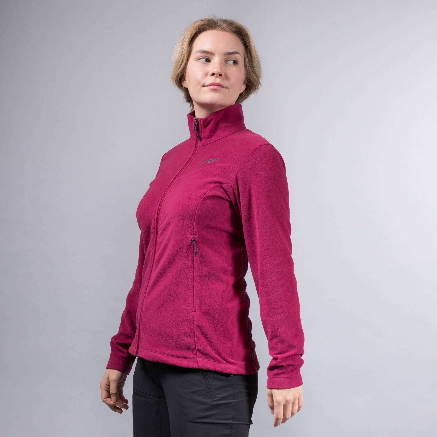 Bergans Giacca In Pile Finnsnes Da Donna: Leggera E Calda Per Trekking E Outdoor Urbano, 100% Poliestere, Peso 325 G (taglia M)