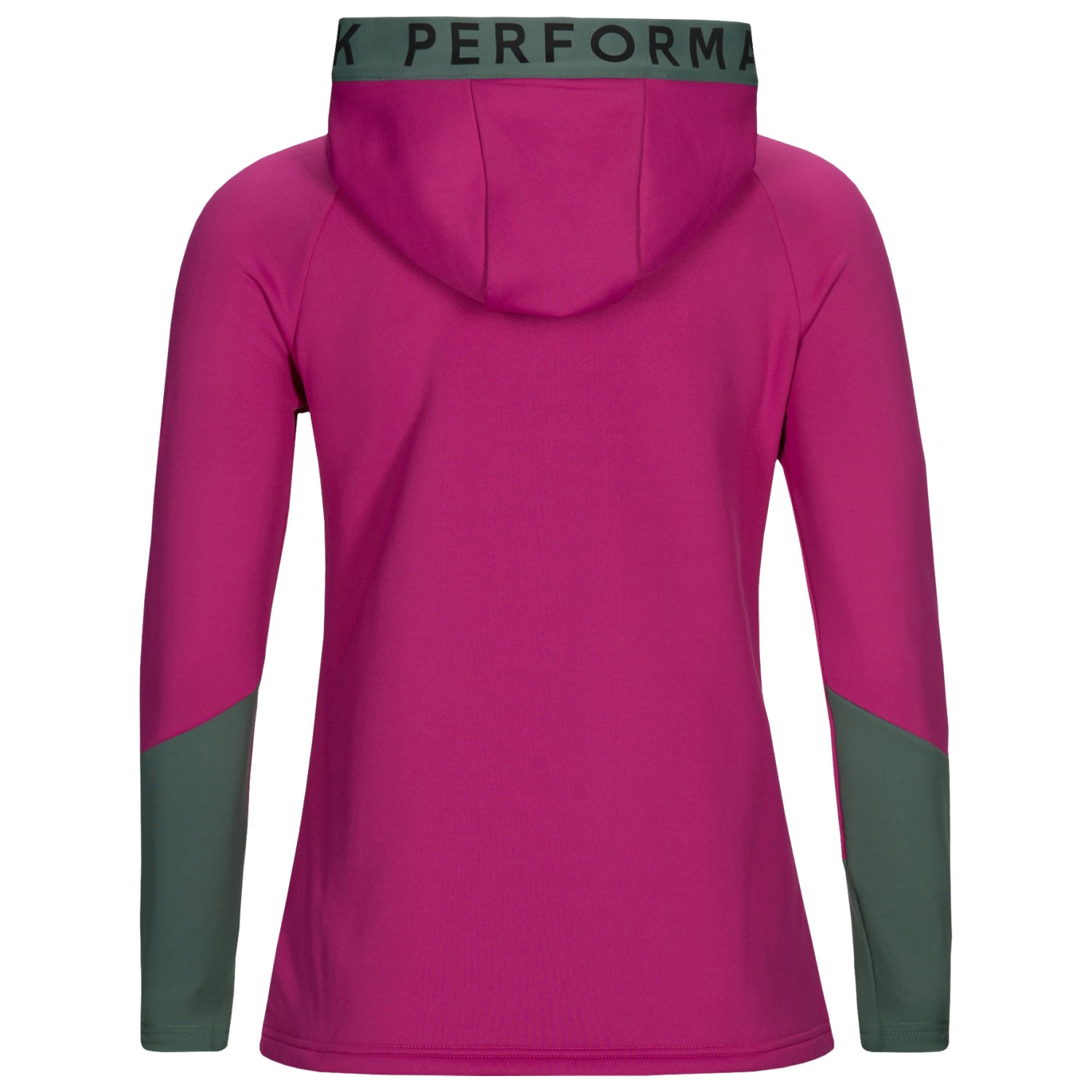 peak performance rider zip hood black