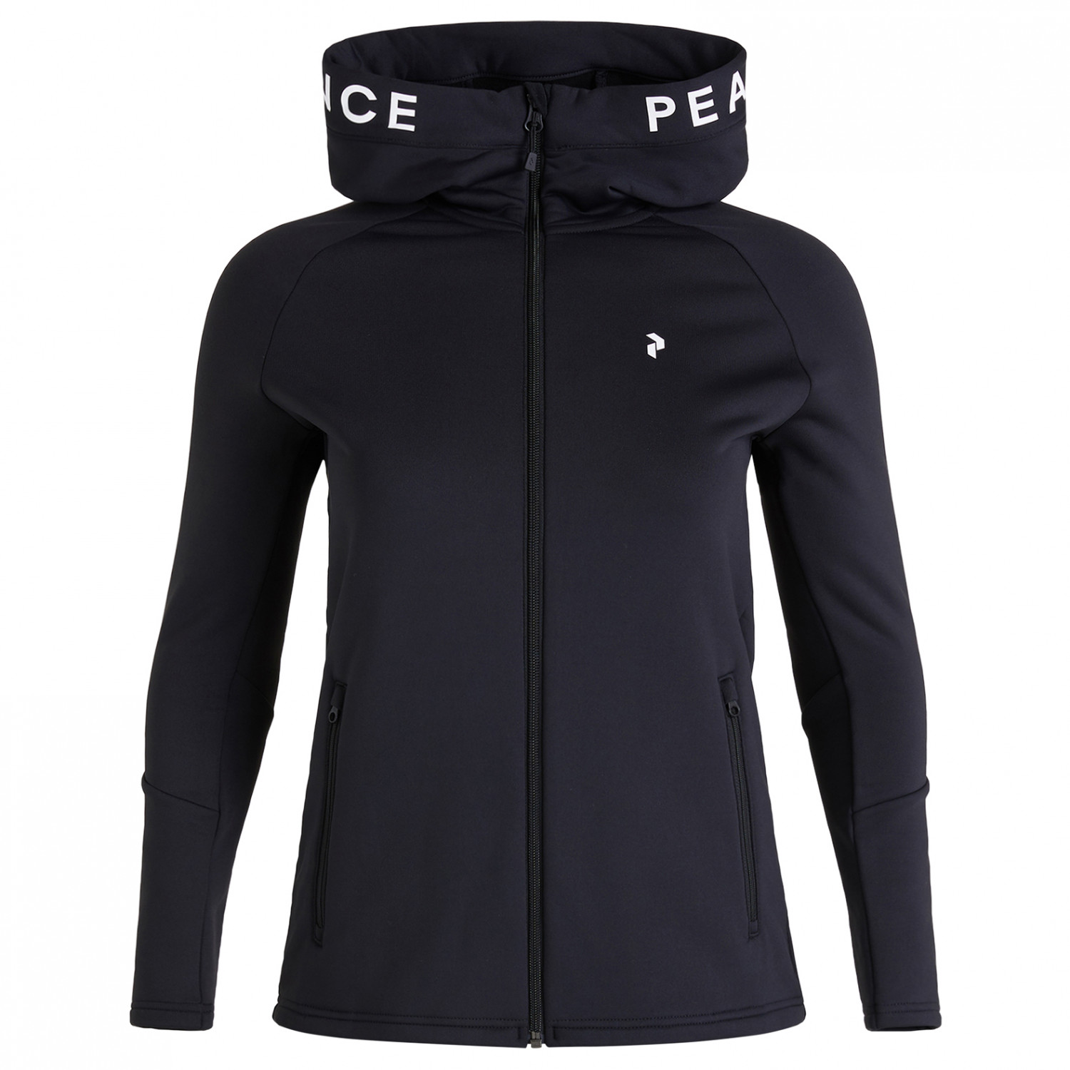 Peak Performance Rider Zip Hood Fleece Red Trekkinn