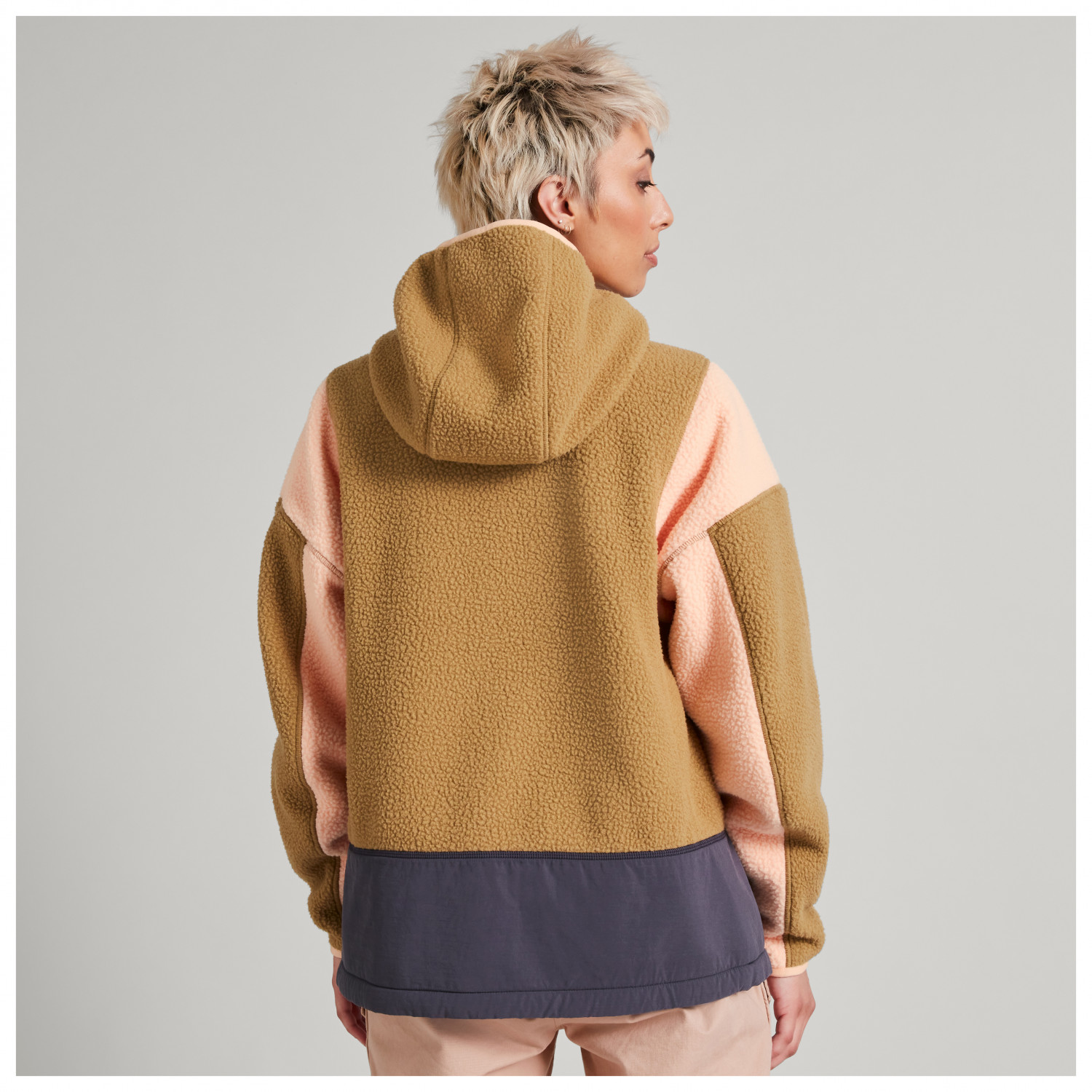 Veste Polaire Femme Hiver Oversized - Style Teddy Sherpa Doux Et Chic - Pour Randonnée, Running, Quotidien