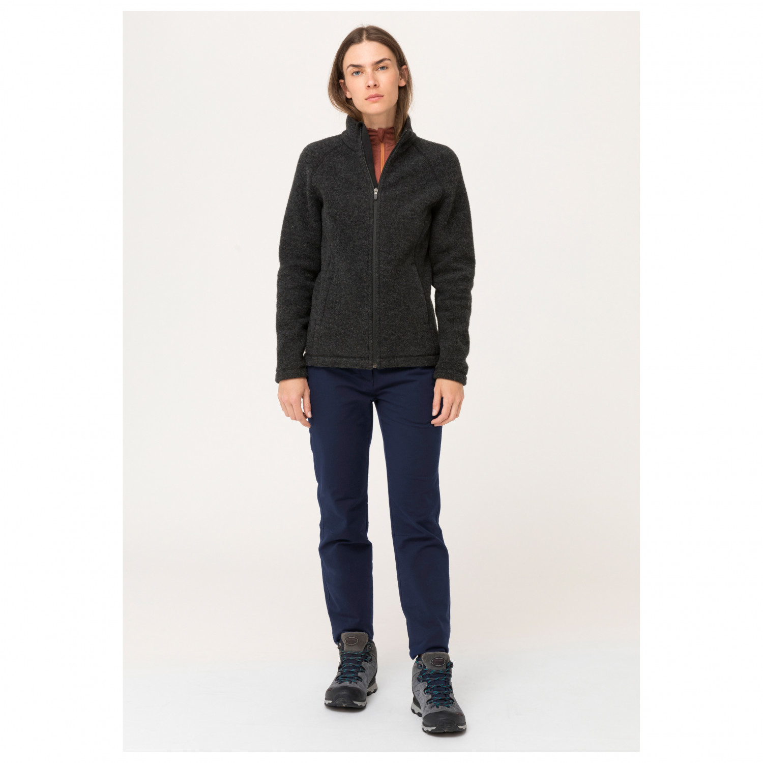 Hessnatur Wollen Fleecevest - Wollen vest Dames online kopen