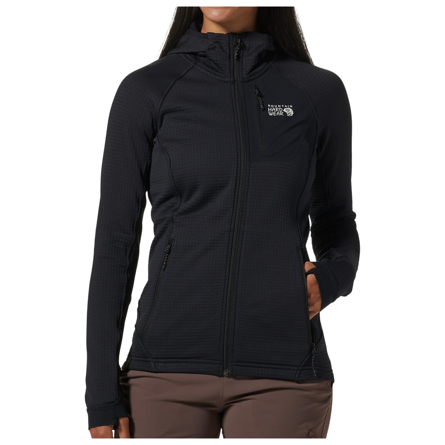 Mountain Hardwear Polartec Power Grid Full Zip - Fleece Jacket