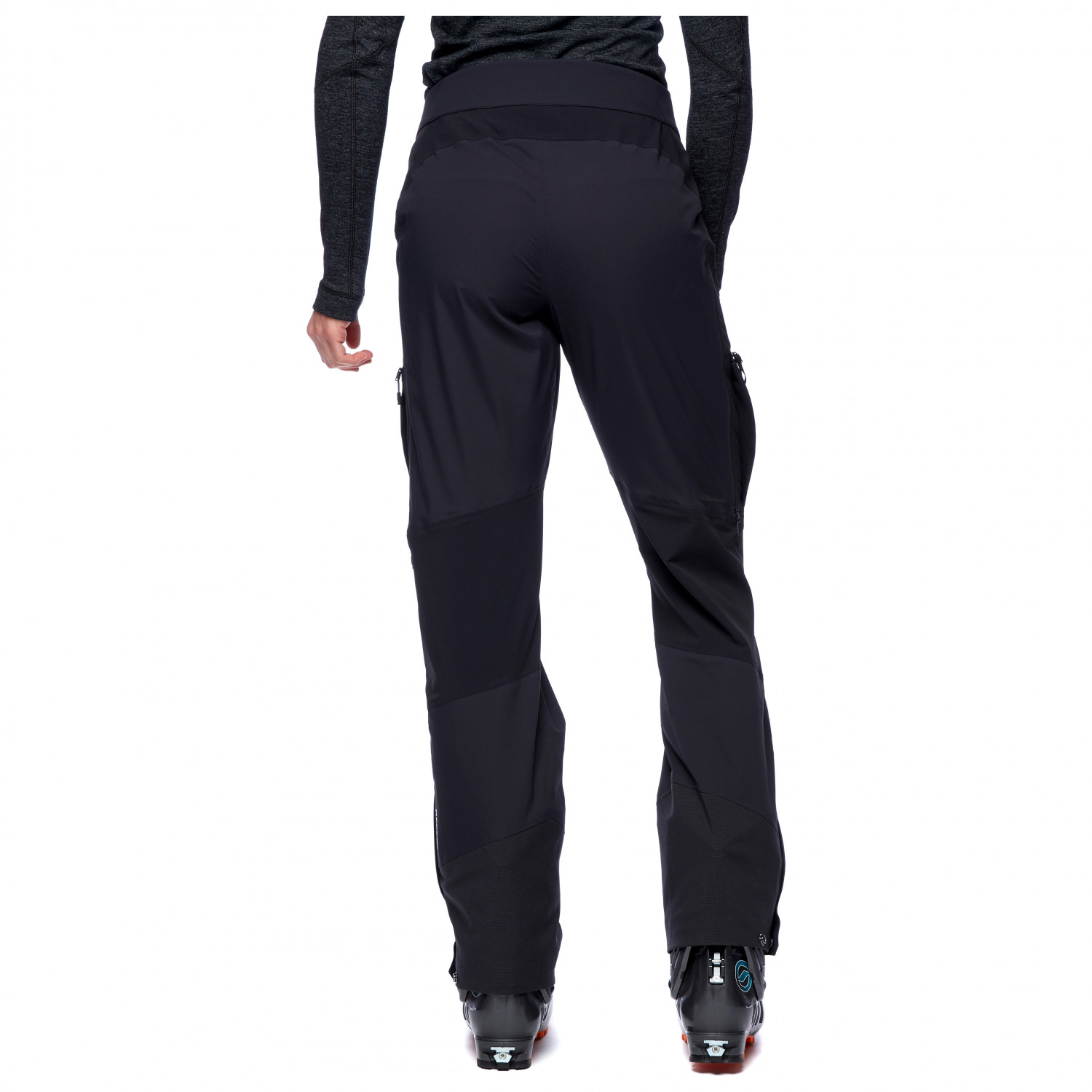 Vaude WOMENS FLUID PANTS - Fietsbroek - black