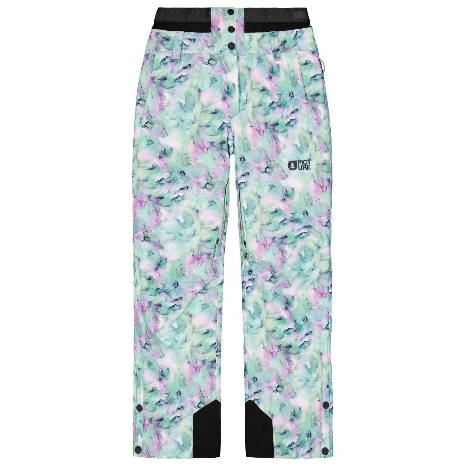 Roxy Nadia Printed Pants True Black IziS O'Neill Women's Ski Pants