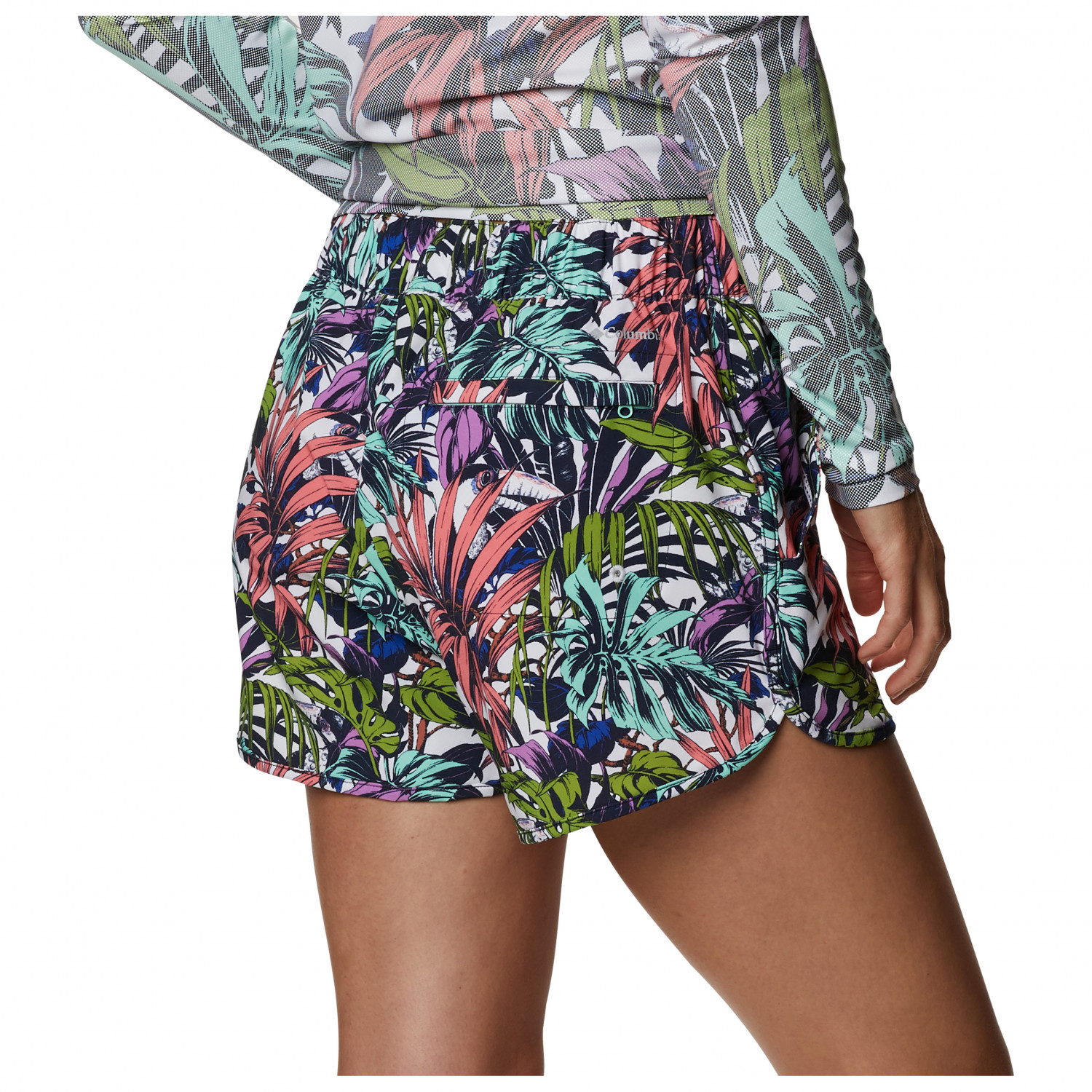 Columbia Sandy Creek - Pantalones Cortos Elásticos De 4