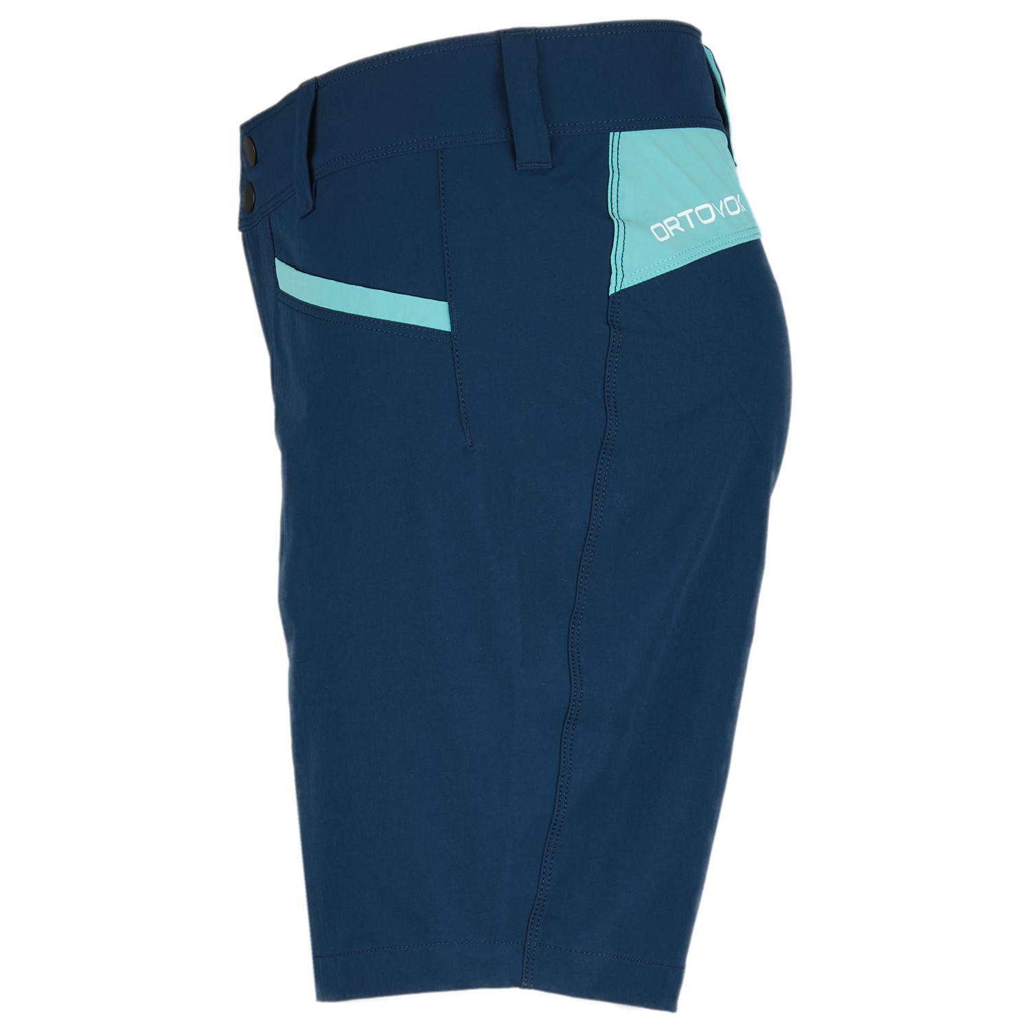 ORTOVOX Pelmo Damen-Shorts W - Outdoor-Shorts, Deep Ocean, Größe 30, Aus Nylon/Elasthan Mit Merinowolle-Futter