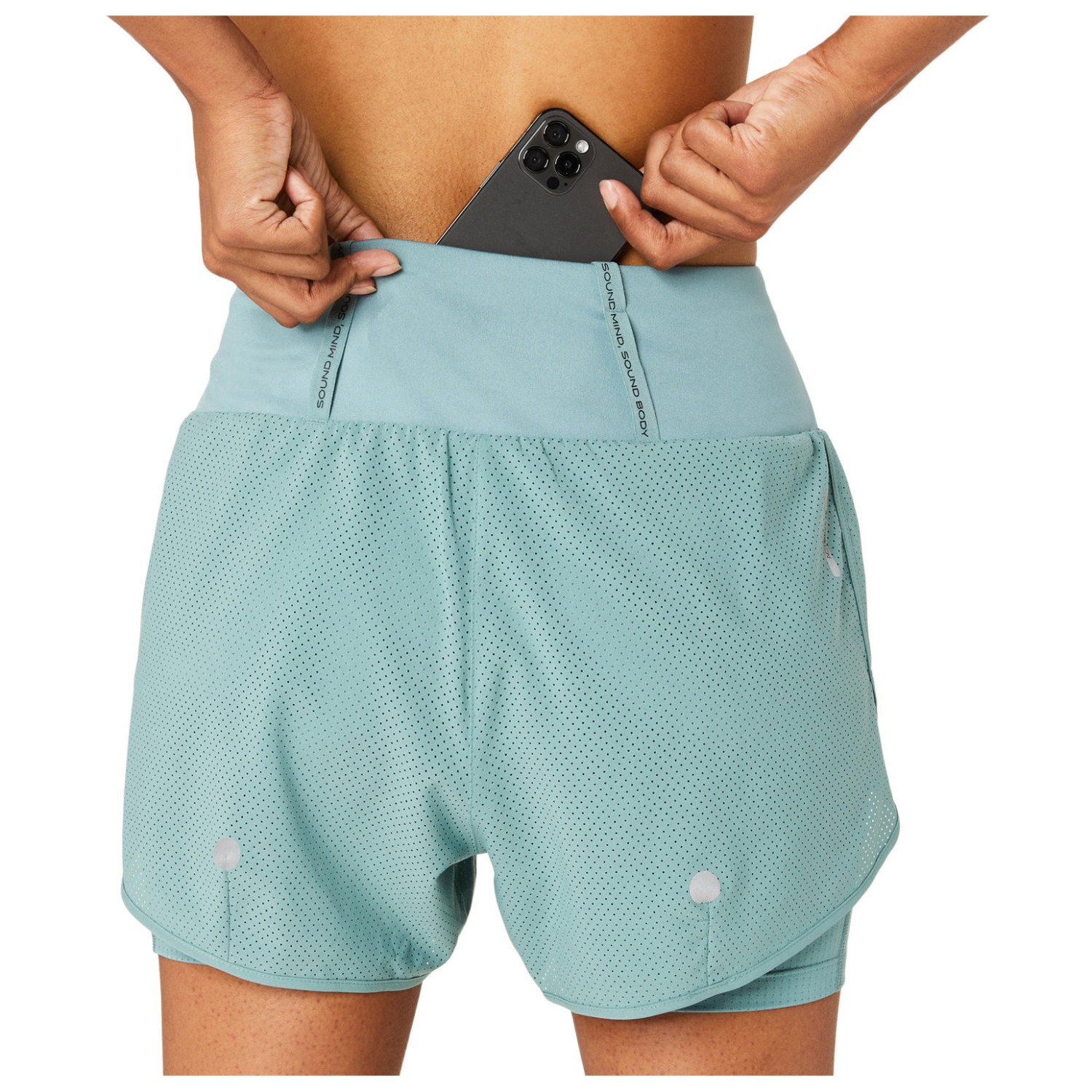 short running asics femme