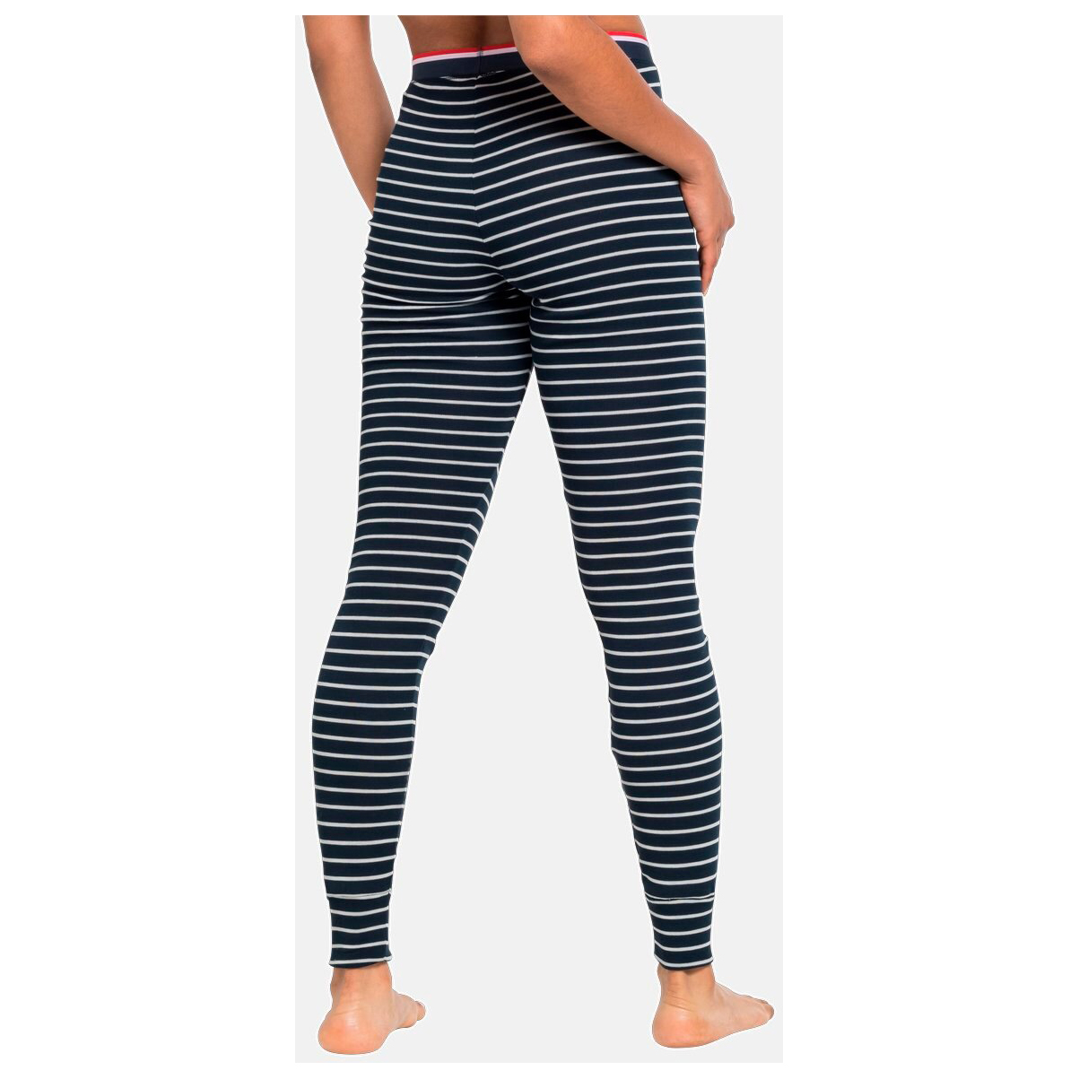thumbnail image 2 of Odlo Kids Warm Active Leggings - Striped Thermal Base Layer For Children 2 of 12