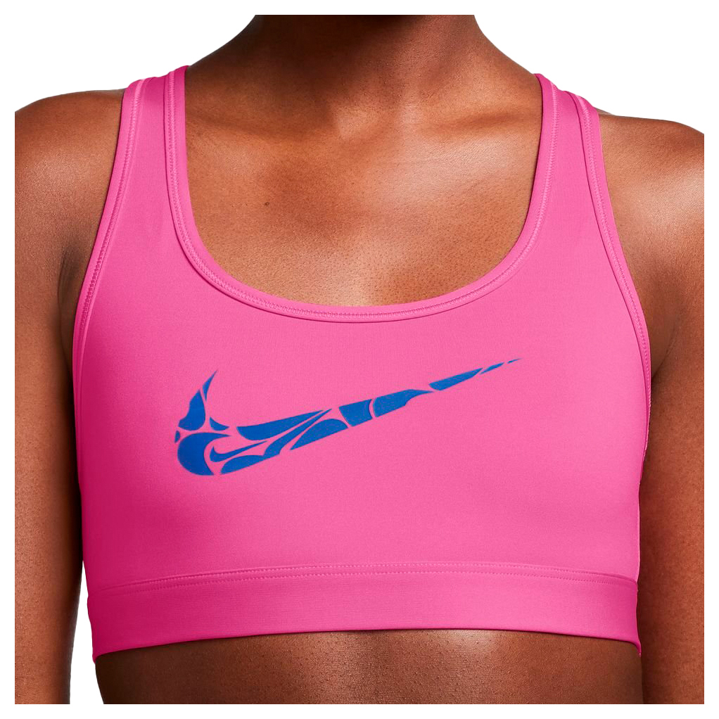 nike light pink sports bra