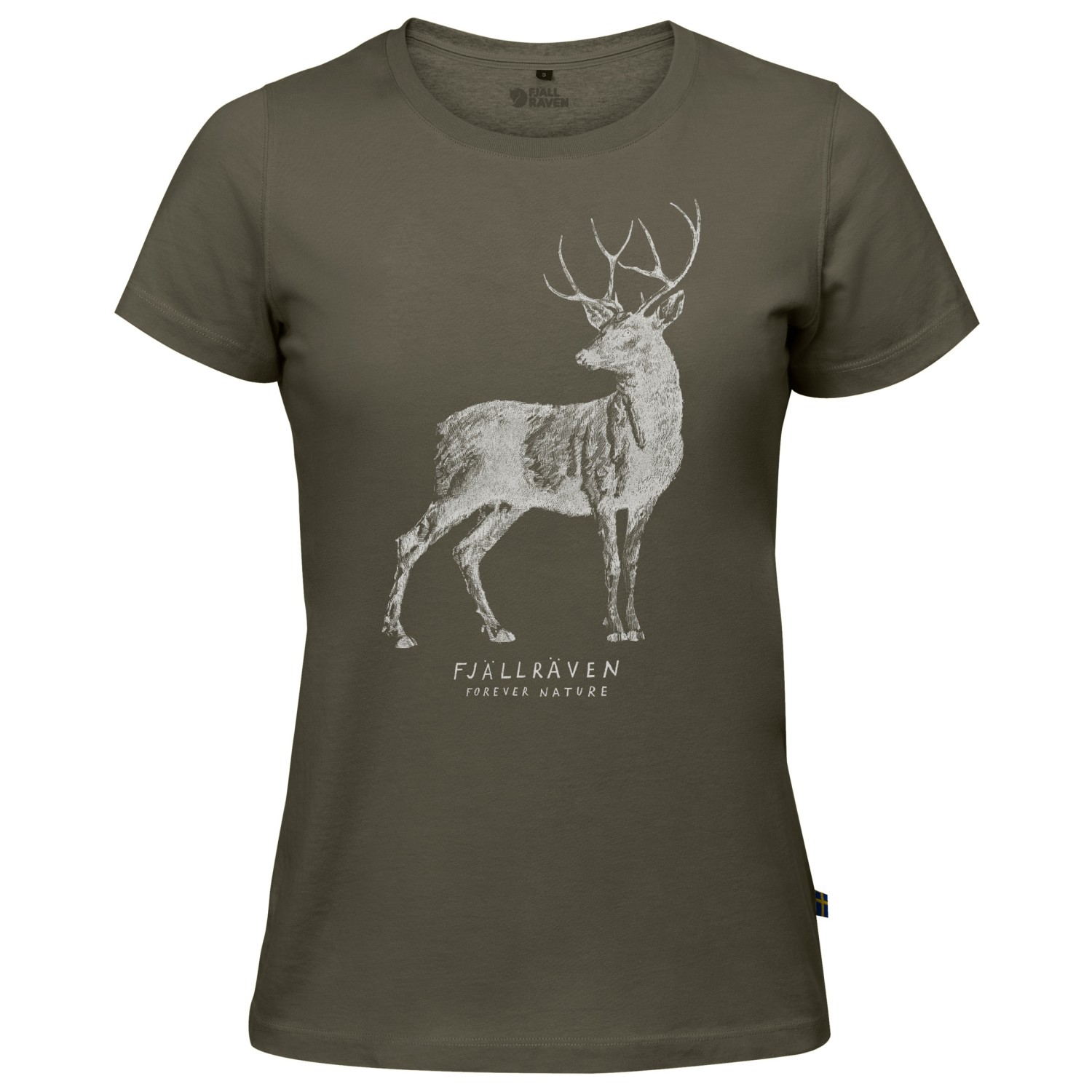 Fjällräven Deer Print TShirt Women's Buy online Bergfreunde.eu