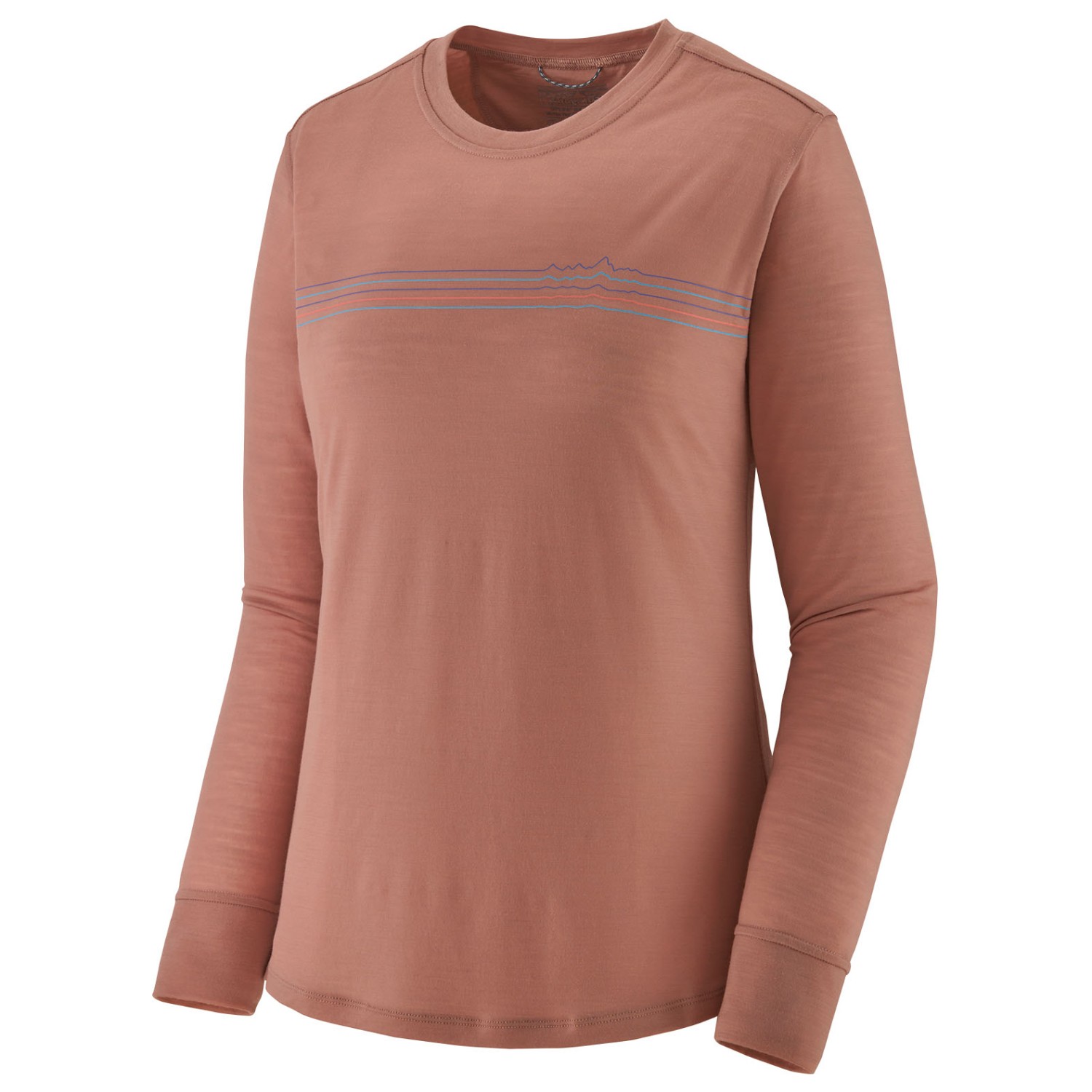 Patagonia L/S Cap Cool Merino Graphic Shirt - Merinoshirt Damen 