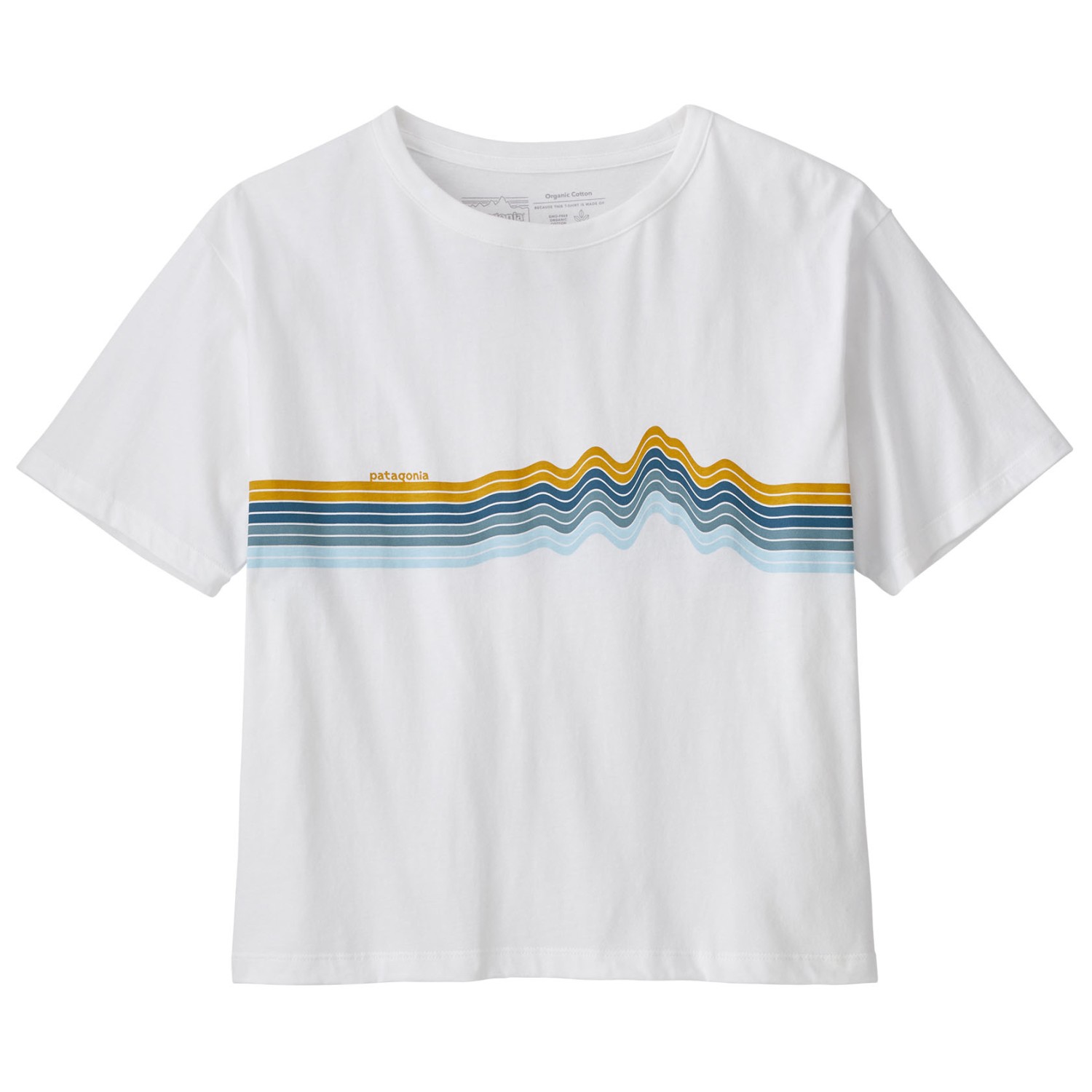 Rise Stripe Organic Easy Cut Tee 