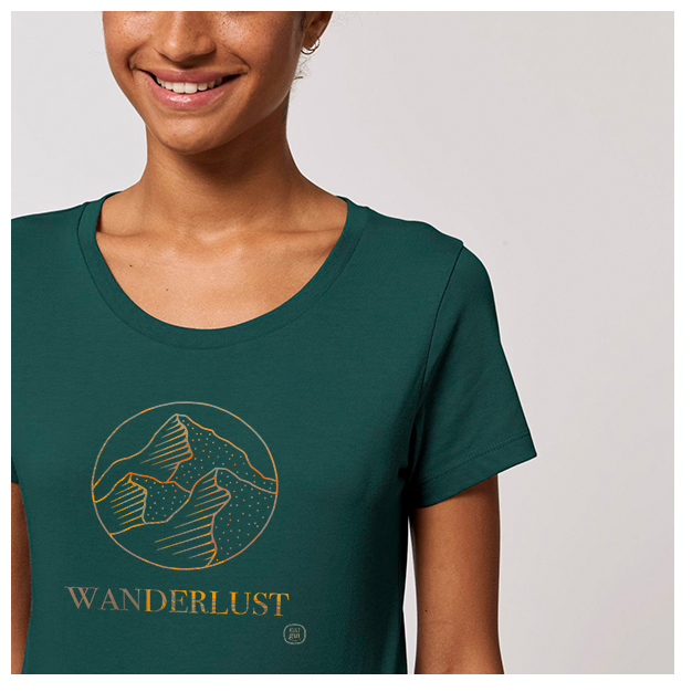 Kultgut Wanderlust - T-shirt Dames 