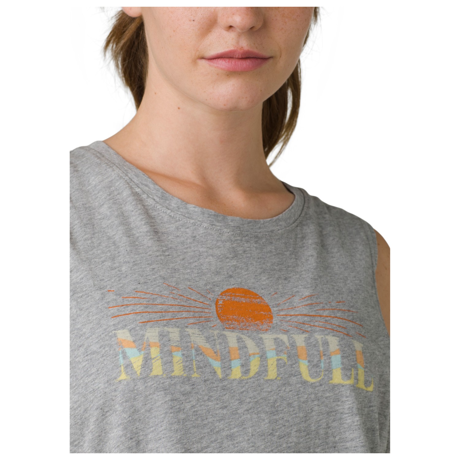 Prana Organic Graphic Sleeveless - T 