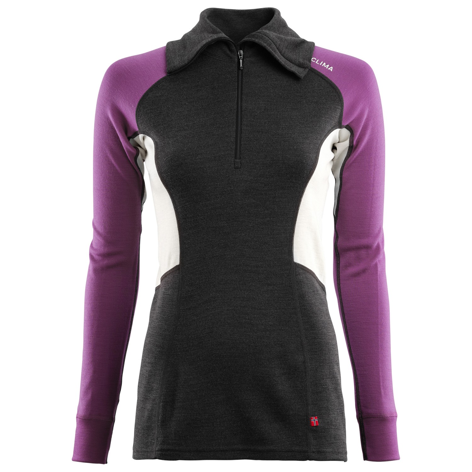 ACLIMA WarmWool Roll Neck W's Jet Black