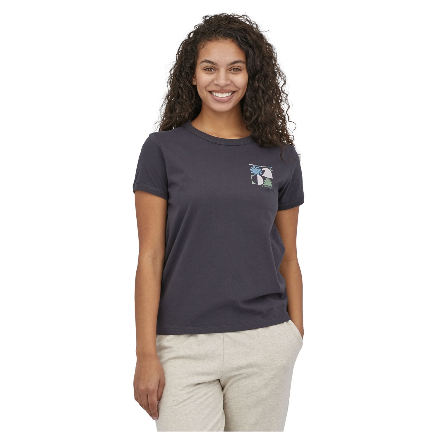 Patagonia Spirited Seasons Organic Ringer Tee TShirt Women's Buy