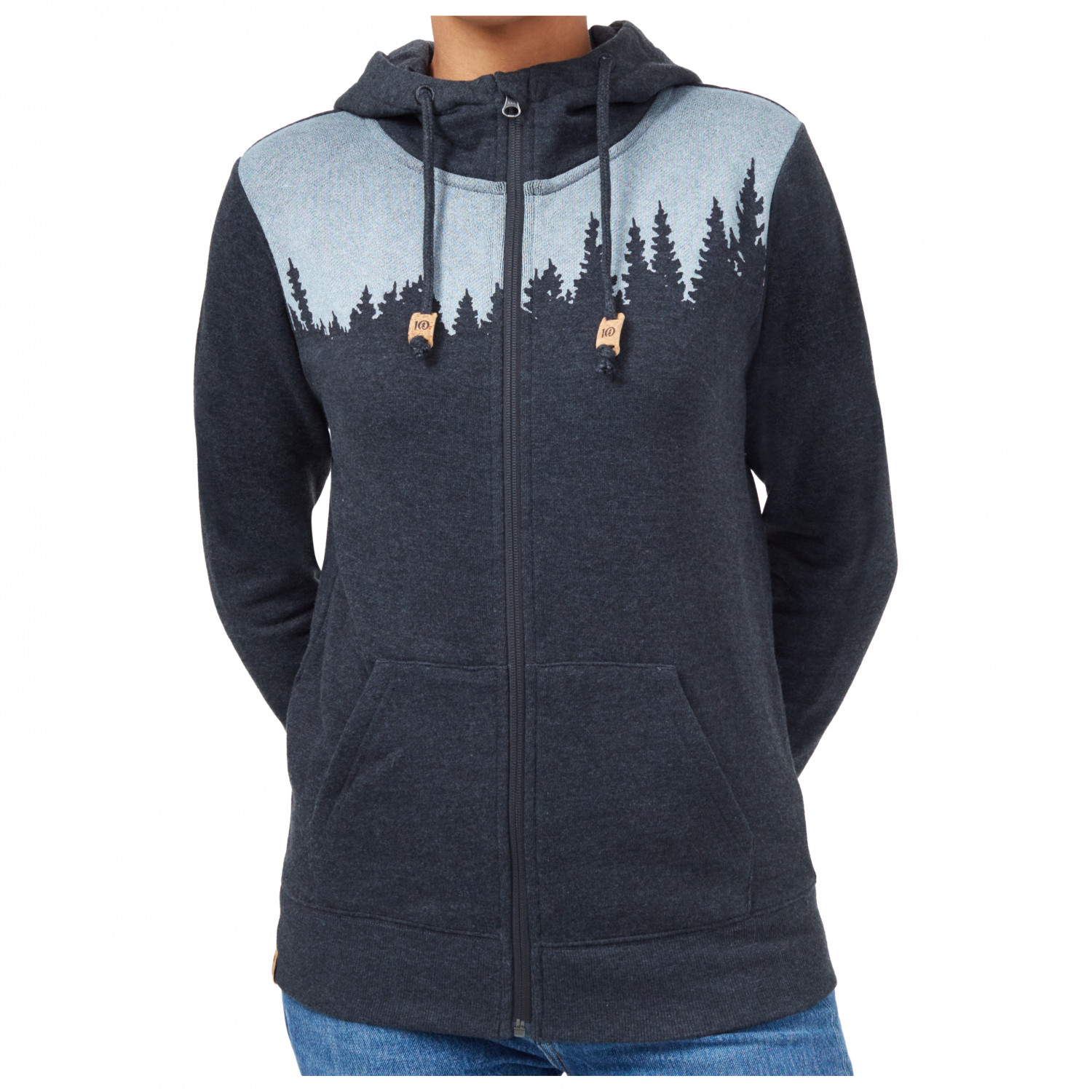 tentree zip up hoodie