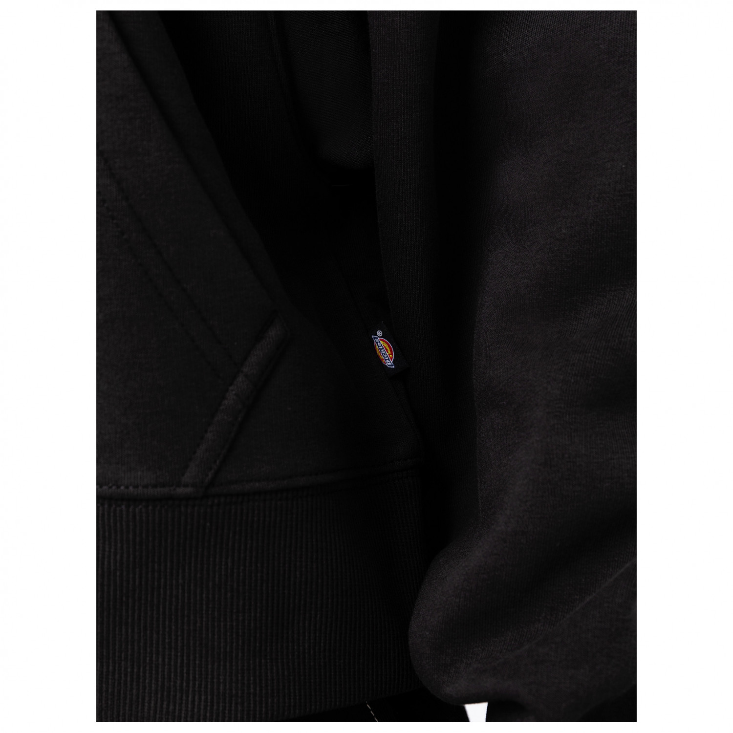 Felpa Con Cappuccio Dickies Oakport Corta Donna - In Policotone Spazzolato, Nera, Taglia S
