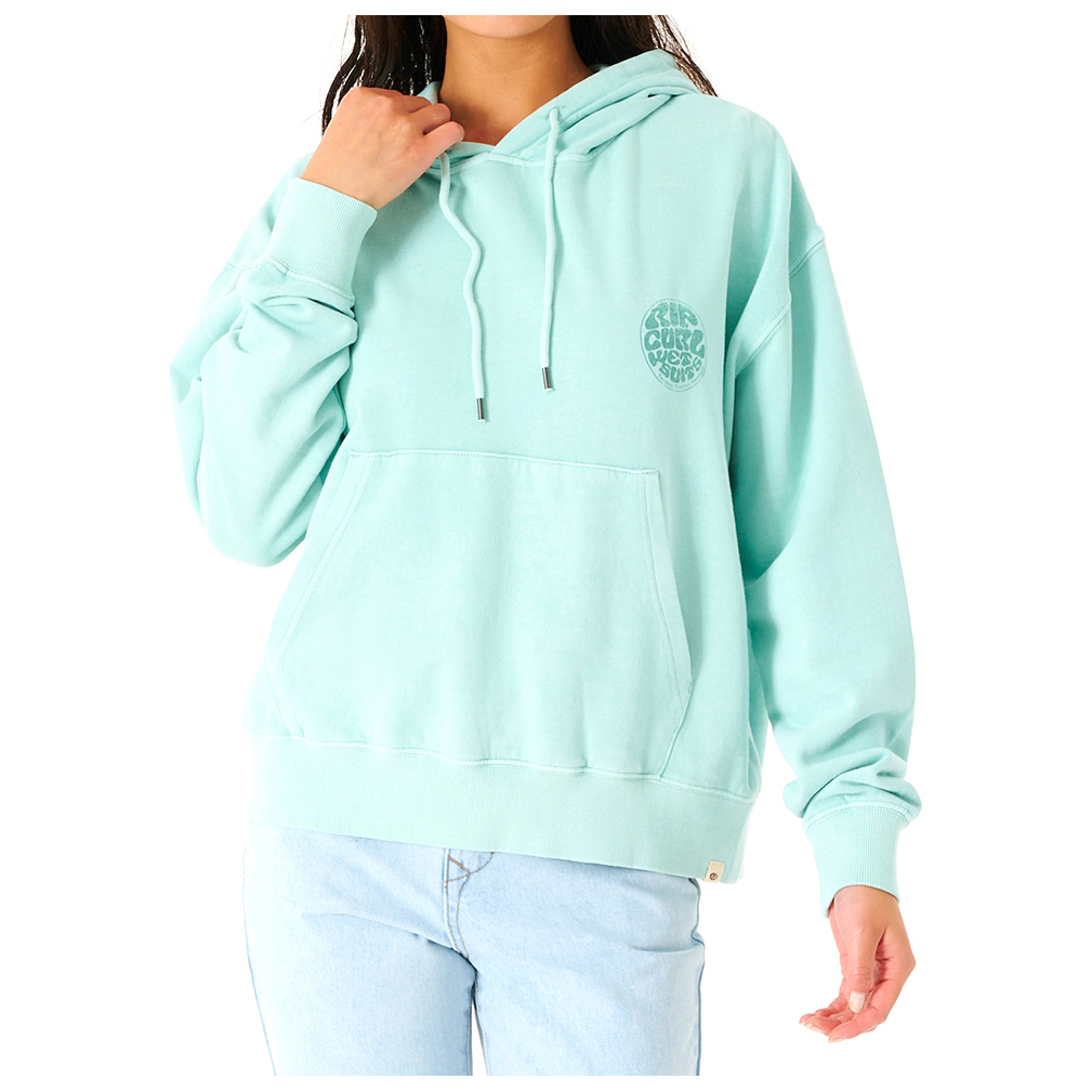 Haut à Capuche Chaps Femme Taille S - Rayures Turquoise/blanc, 100% Coton, Neuf Avec étiquettes