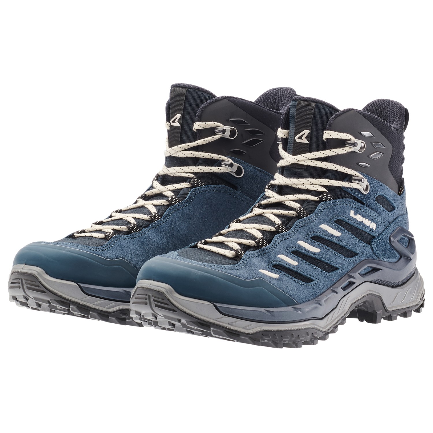 LOWA INNOVO GTX MID Ws, Scarponcini Da Trekking Medi Donna, Navy Artico, Taglia 36.5 EU, Gore-Tex Impermeabile