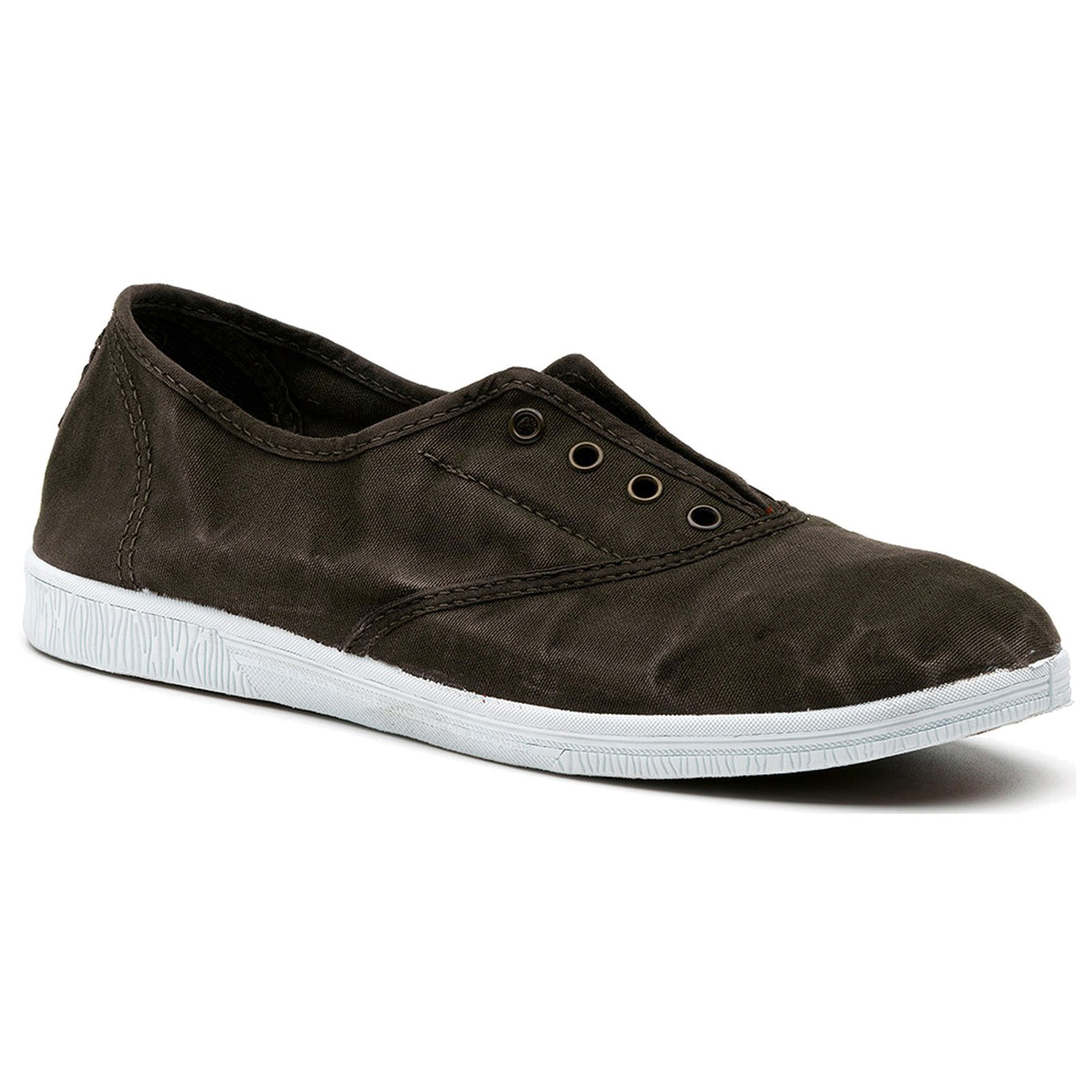 Natural World 6220 Scarpe Donna – Mocassini In Pelle Stringata – Colore Moca – Tacco Piatto, Larghezza Normale