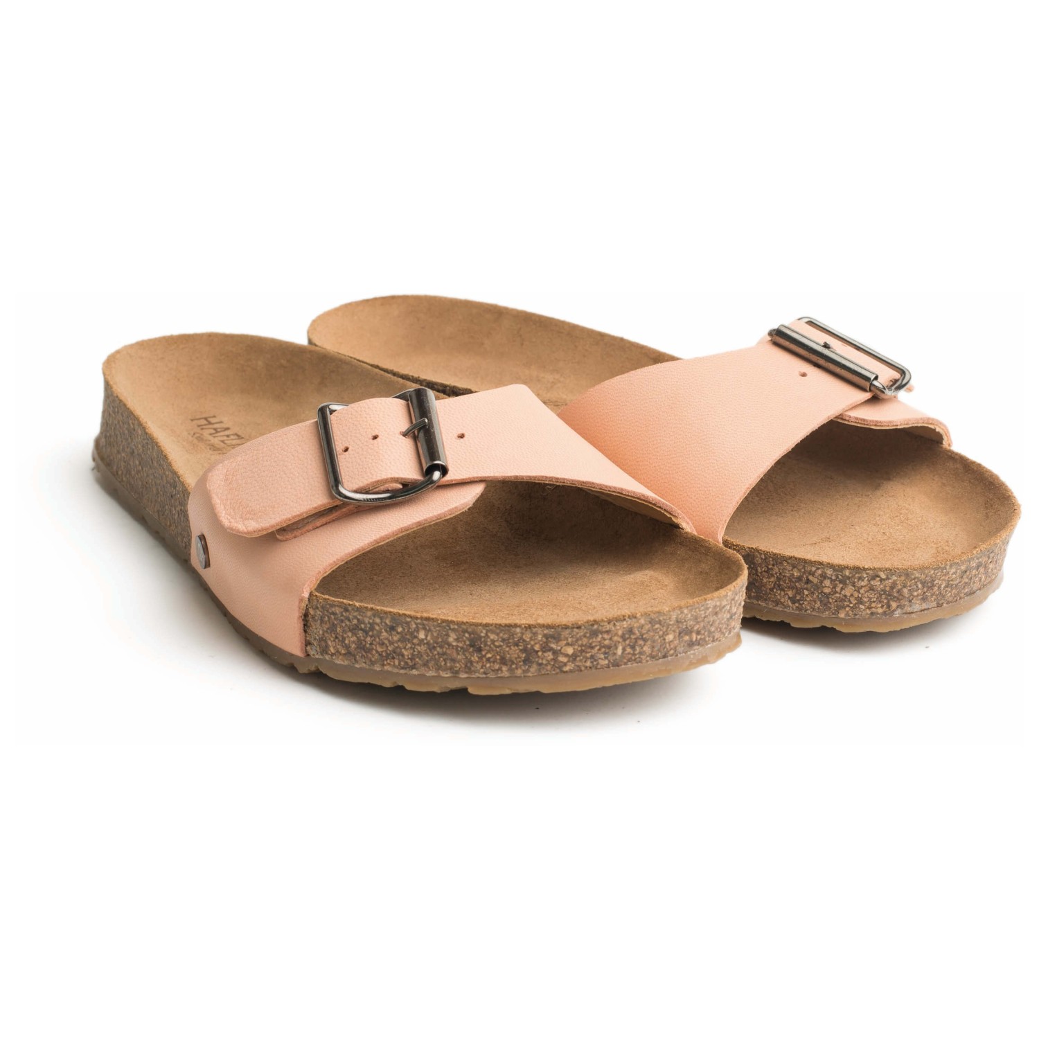 Haflinger Women's Gina Sandal – Soft Leather With Arch Support & Cork-Latex Footbed