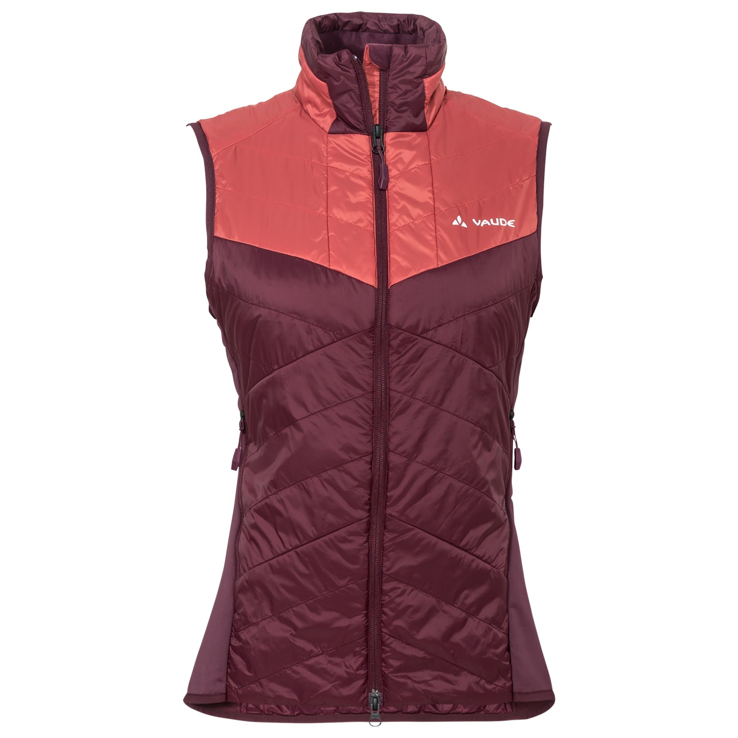 Vaude Damen Sesvenna Vest Iv Jacke - Eggplant Farbe, Umweltfreundliche Isolationsweste