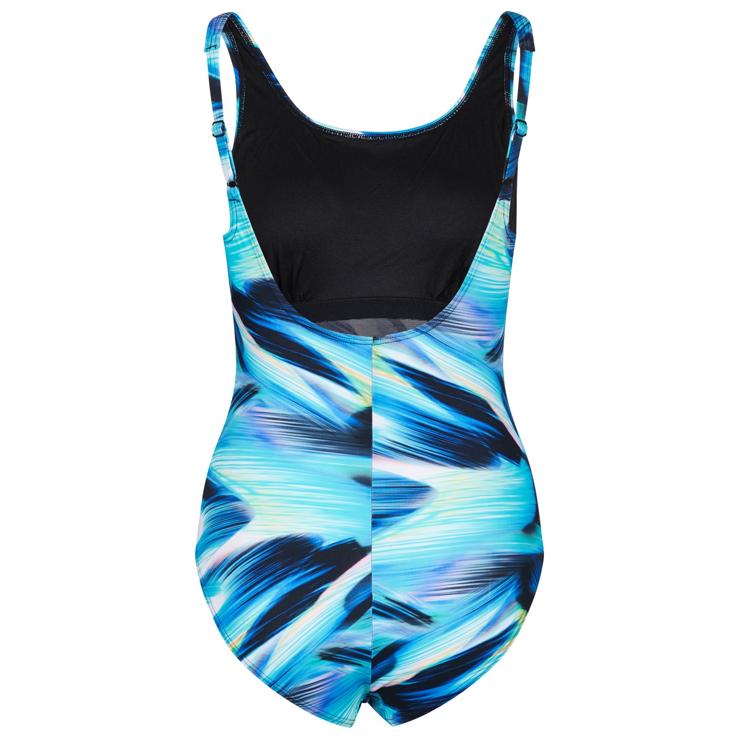 Costume Intero Arena Fun Planet U Back Donna, Tessuto Riciclato, Spalline Larghe, Stampa Vivace