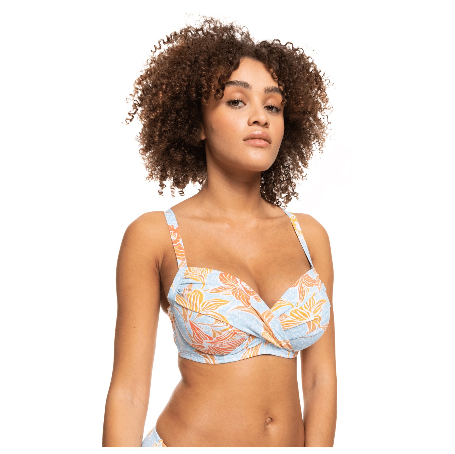 Roxy Island In The Sun Wrap D Cup Parte Superior De Bikini Mujer Comprar Online Bergfreunde Es