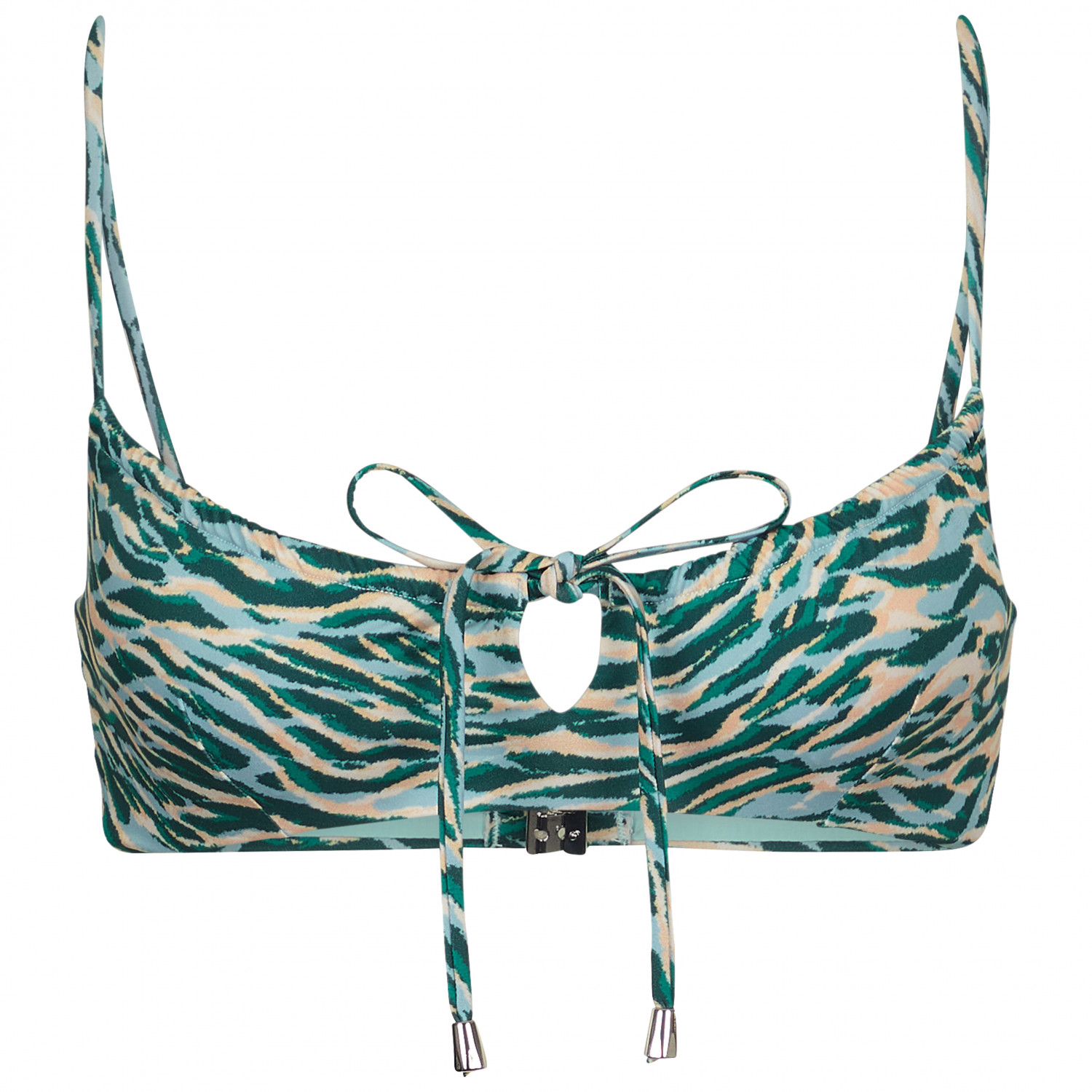 Drawstring Neck Seafolly Wild at Heart Drawstring Neck Bralette - Bikini-Top Damen ...