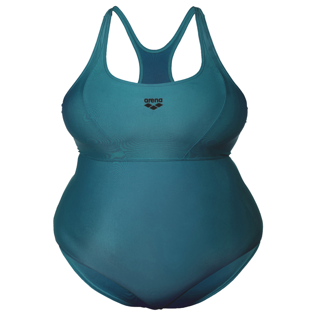 Maillot De Bain Une Pièce Arena Solid Team MaxLife - Taille 26, Noir Et Blanc, Pour La Natation Sportive