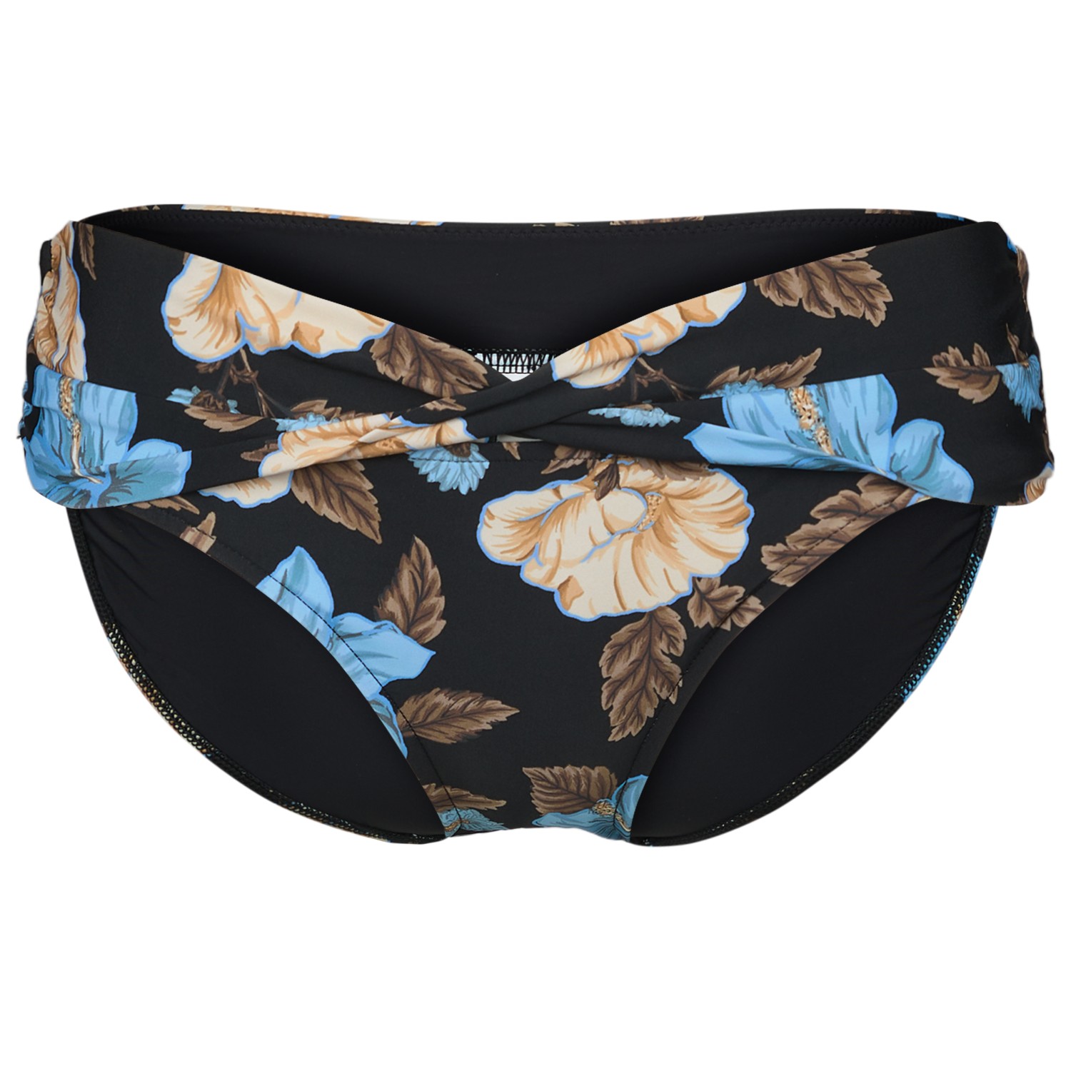 Seafolly Beach Bound Hipster Pant In Dark Chocolate