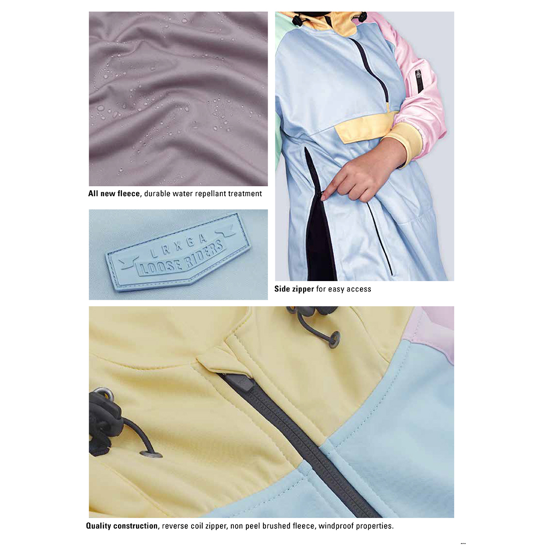 Loose Riders Fleece Anorak - Cycling 