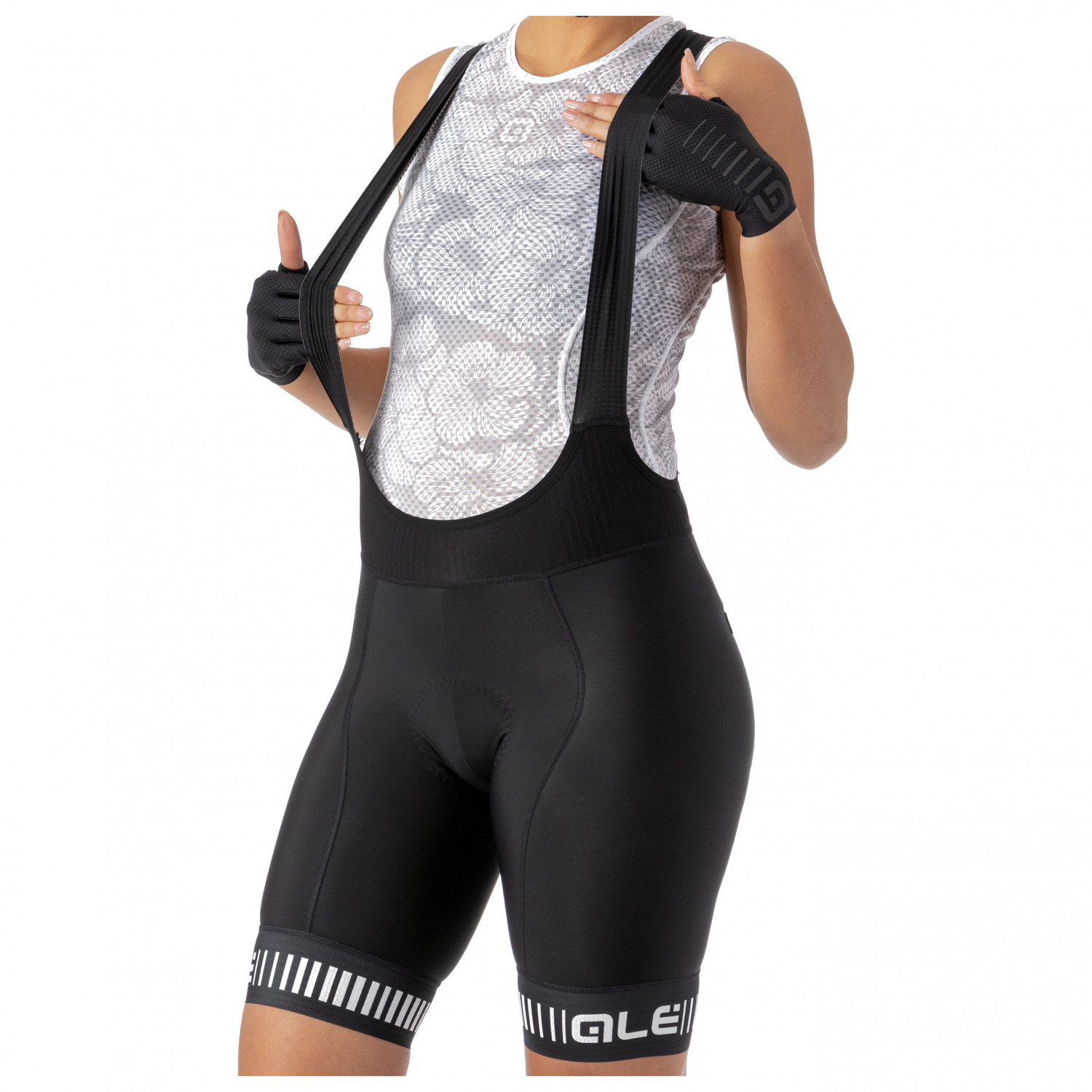 Alé Strada Bibshorts - Pantaloni da ciclismo Donna | Porto franco |  Bergfreunde.it