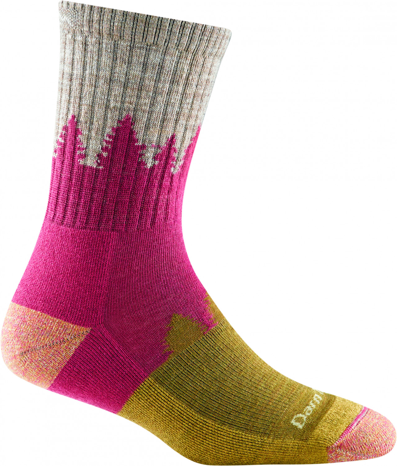Darn Tough Vermont Women's Echo OTC Sock - Midweight Cushioned Merino Wool Over-the-Calf Ski Sock, Made In USA