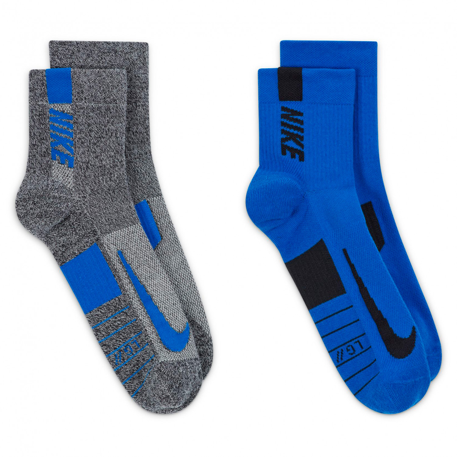 Nike Multiplier Running Ankle Socks (2 Pair) - Hardloopsokken online kopen  | Bergfreunde.nl