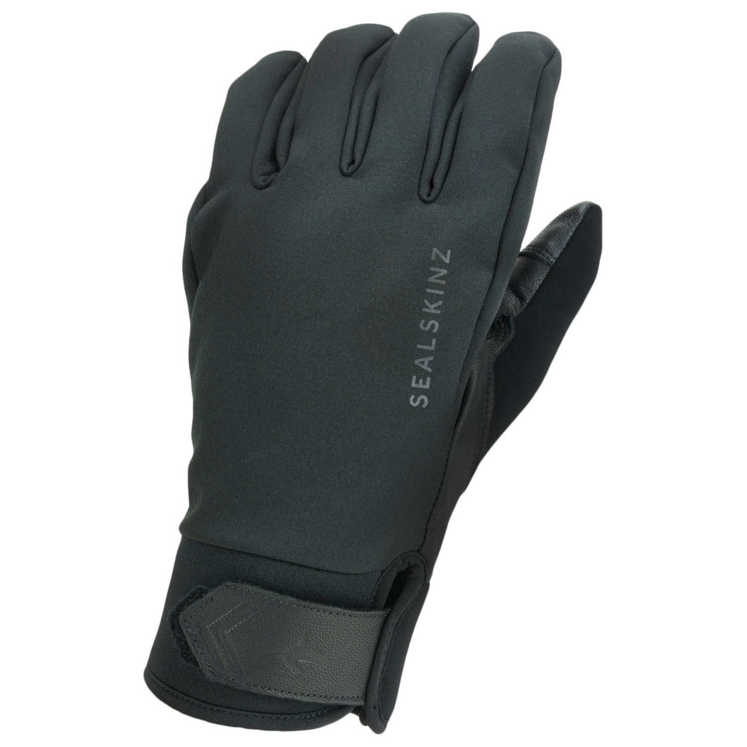 SealSkinz Allwetter Handschuhe Wasserabweisend – Dunkelblau, Größe L, Touchscreen-tauglich