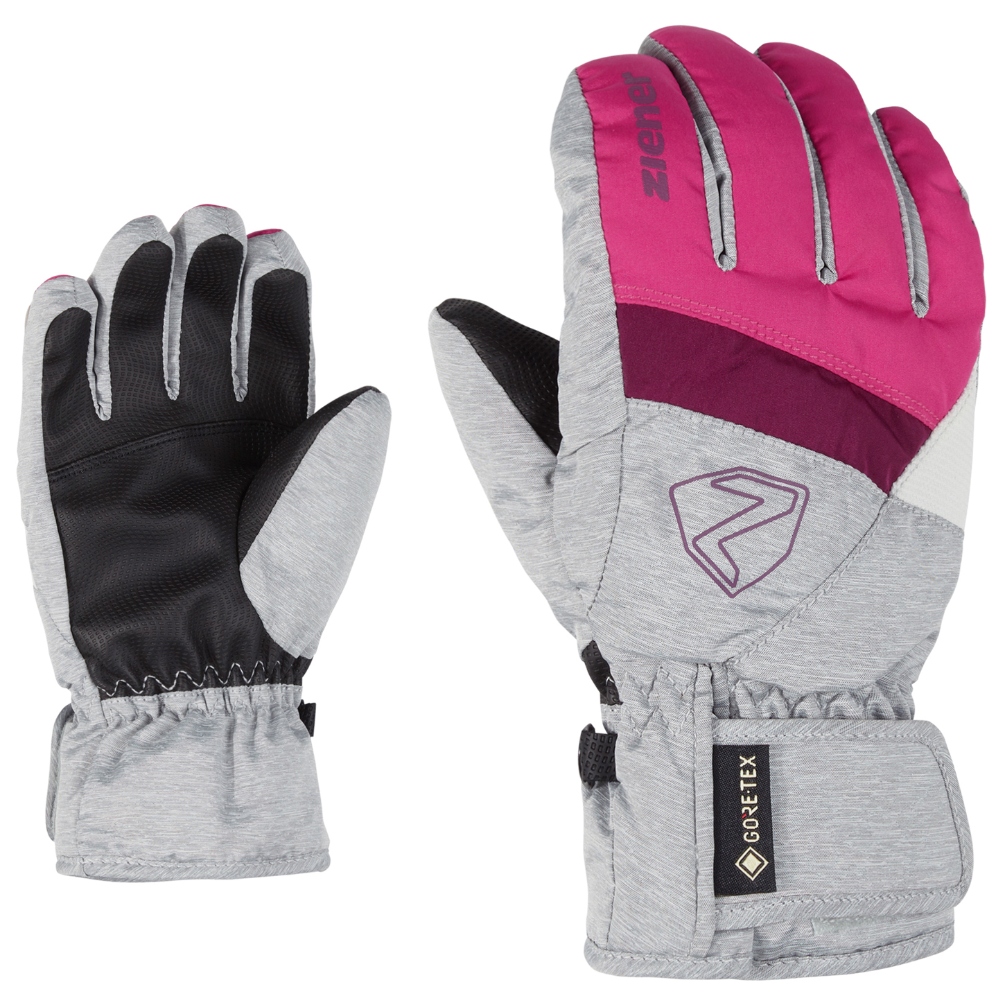 Gants De Ski Enfant Ziener Linard GTX - Imperméables, Respirants Et Chauds - Idéal Pour Sports D'Hiver