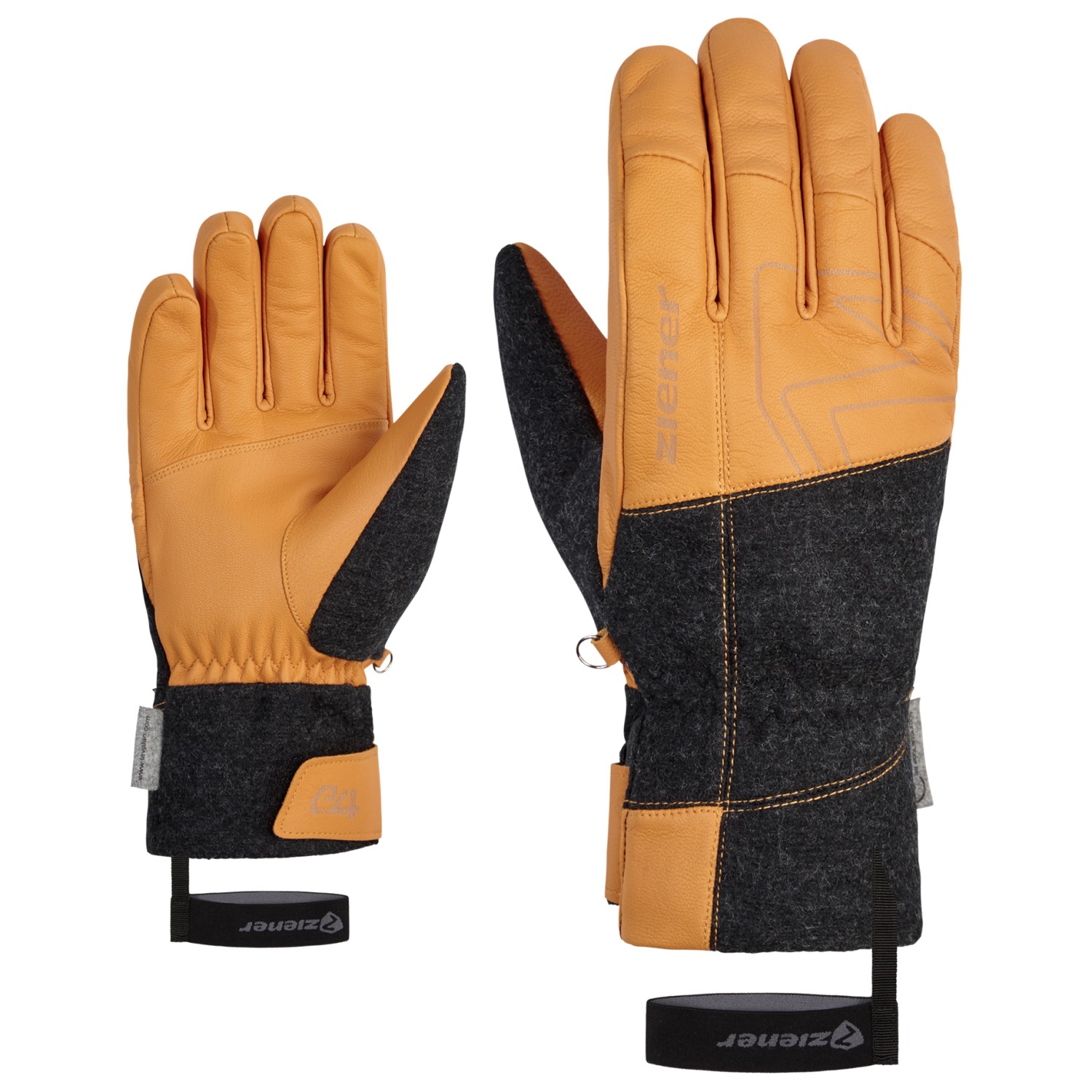Ziener Gino As(r) AW Glove Ski Alpine, Guanti da Sci. Uomo