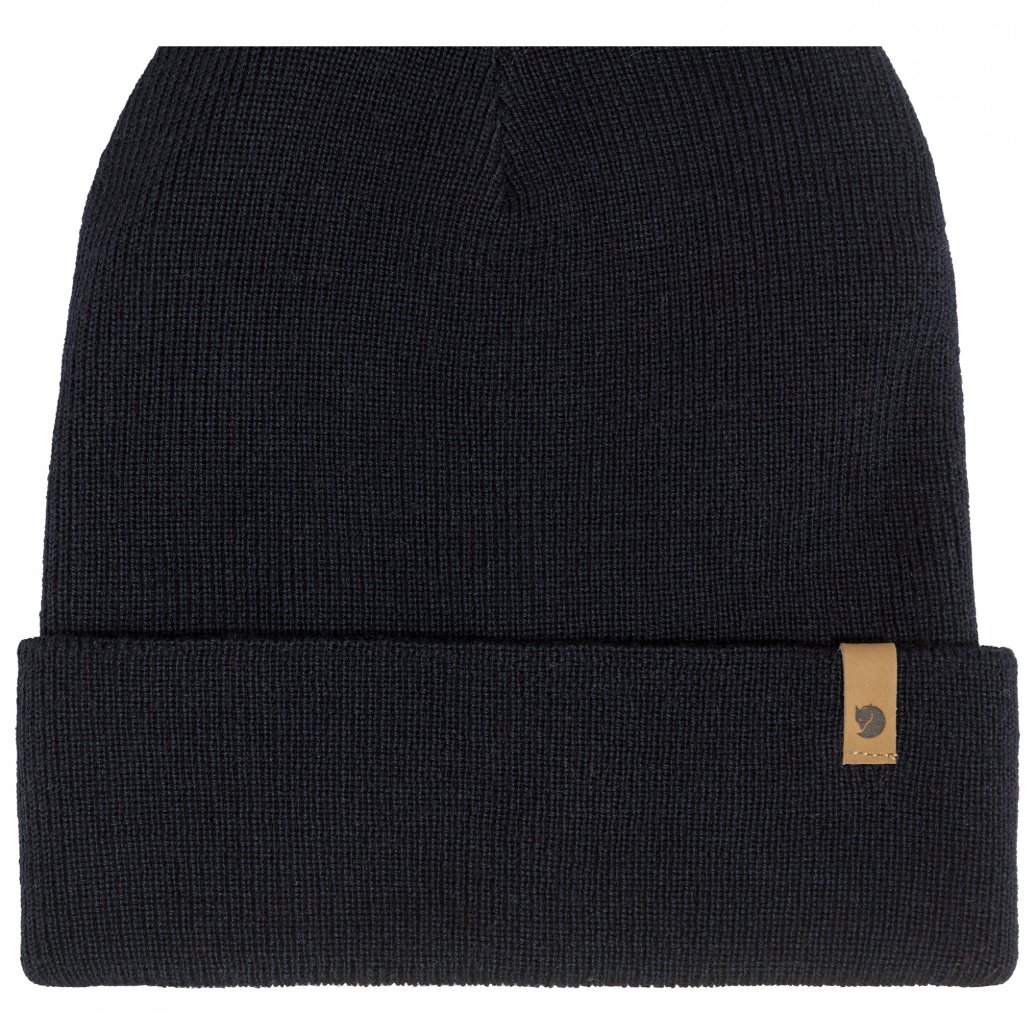 thumbnail image 2 of Urban Classics Basic Flap Beanie – Logo Knit Cap, Unisex One Size, Winter Hat 2 of 3