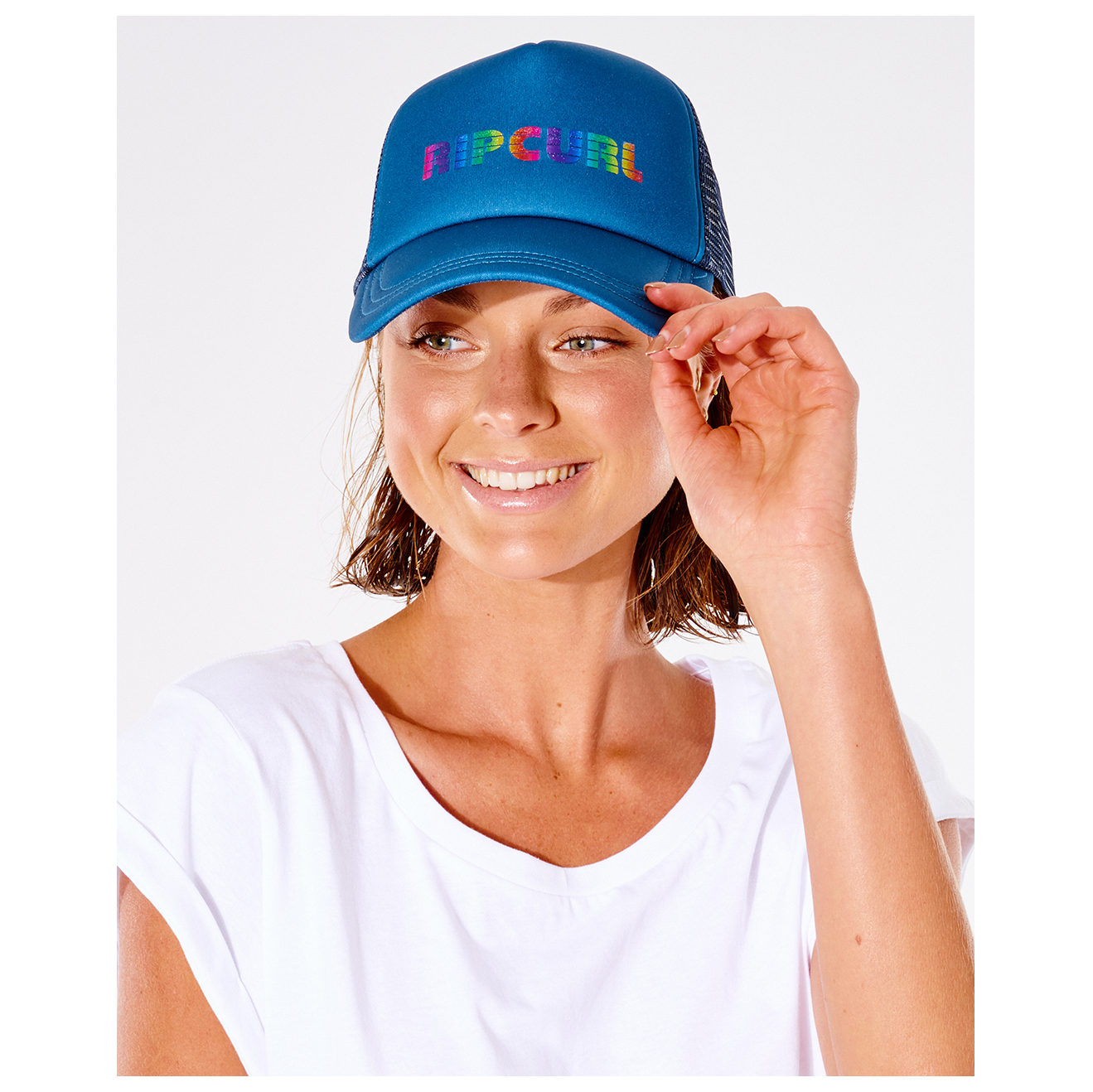Rip Curl Foil Pump Trucker Hat - Cap 