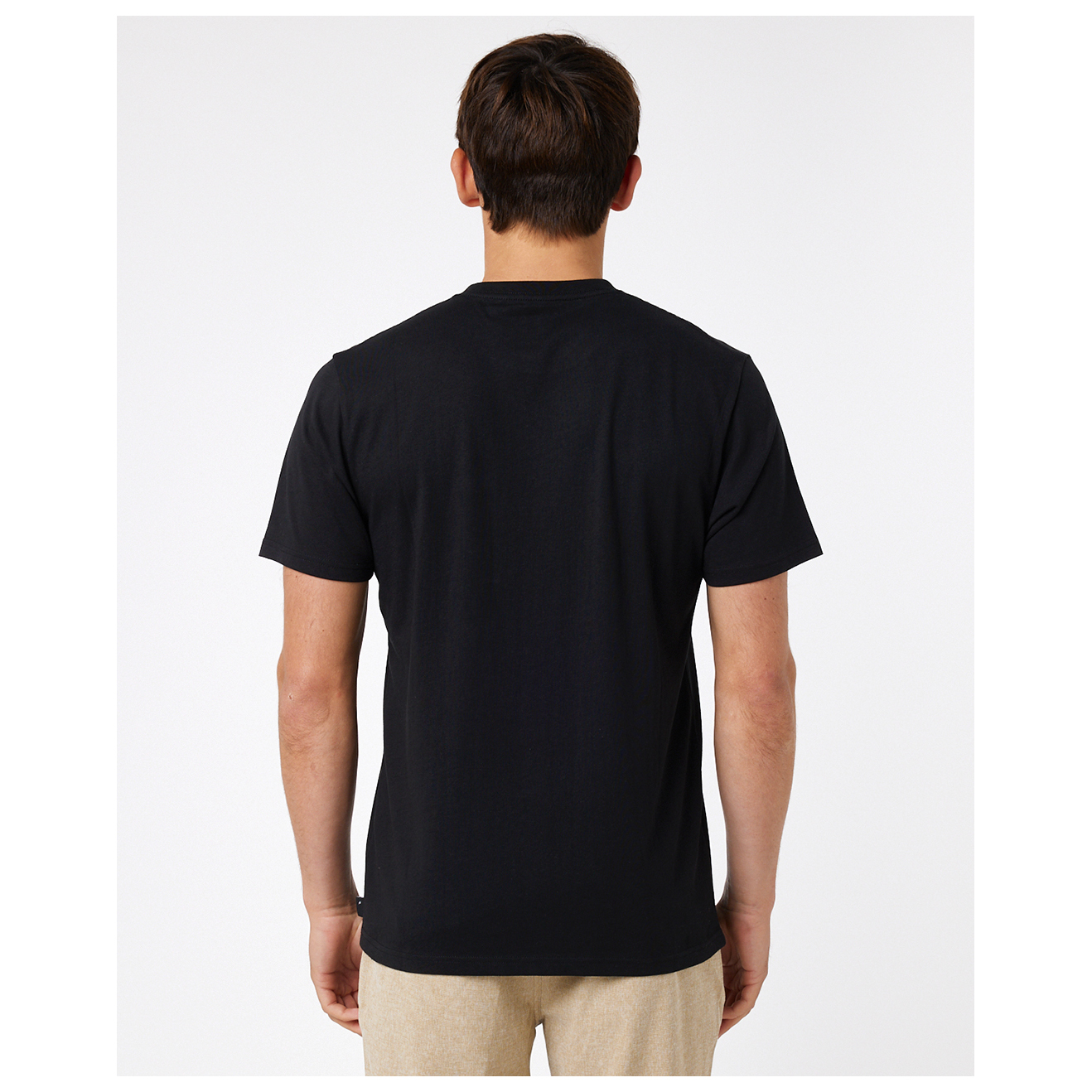 Men’s Short Sleeve T-Shirt Rip Curl Sportline Badge Ss Tee Indigo