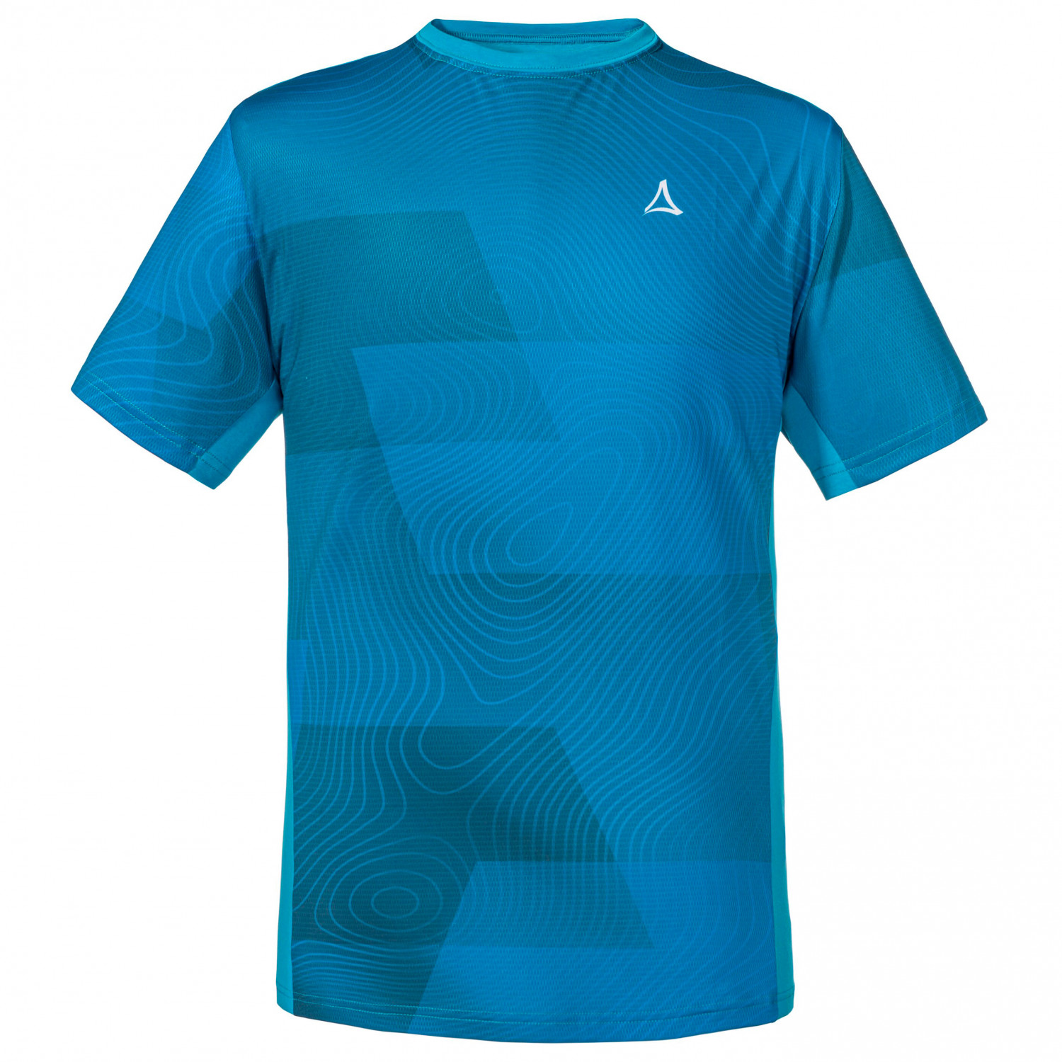 Schöffel Austin2 - T-Shirt Uomo Tecnica Traspirante Con Ice Cafe E MTS