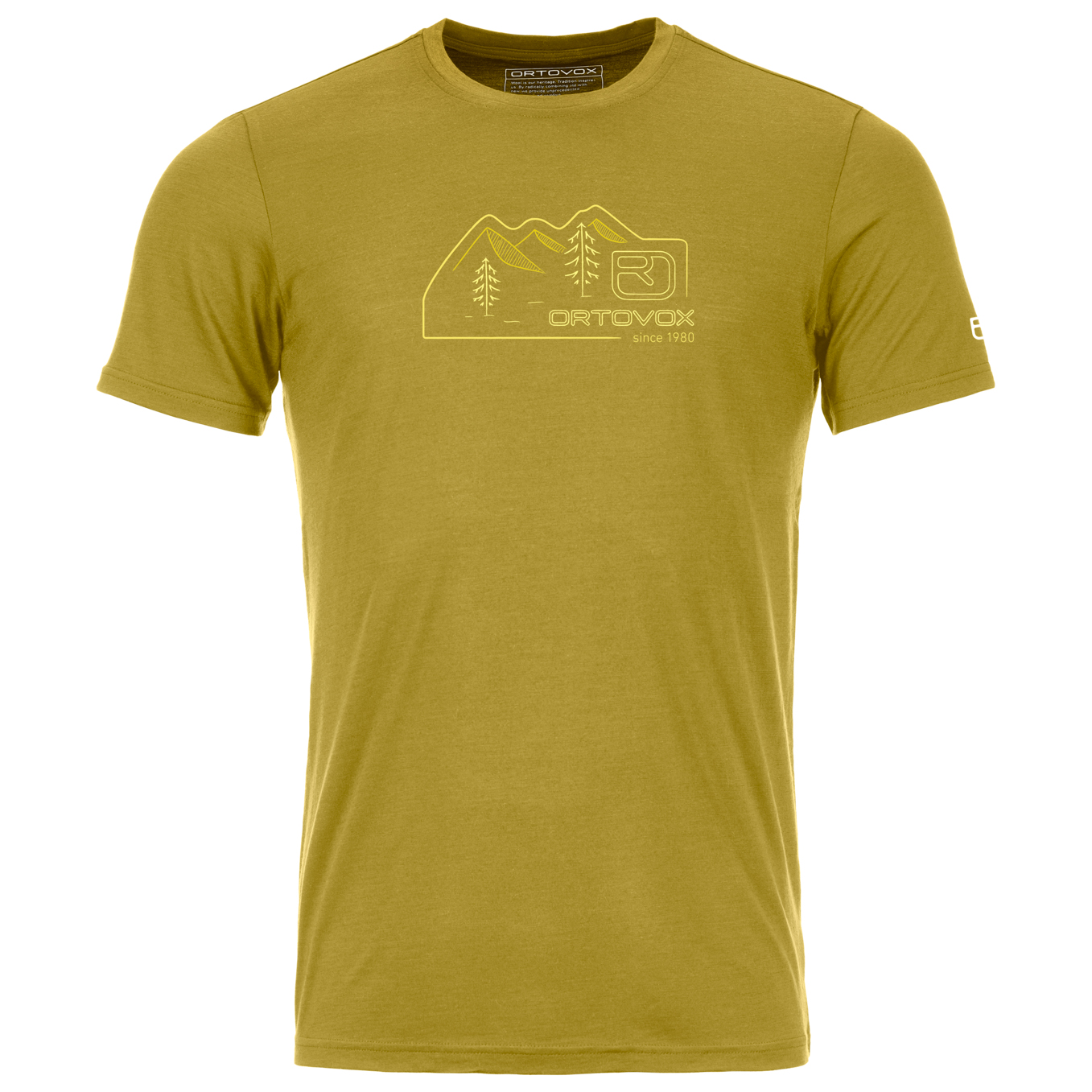 Ortovox 150 Cool Vintage Badge T-Shirt - Merinoshirt Herren 