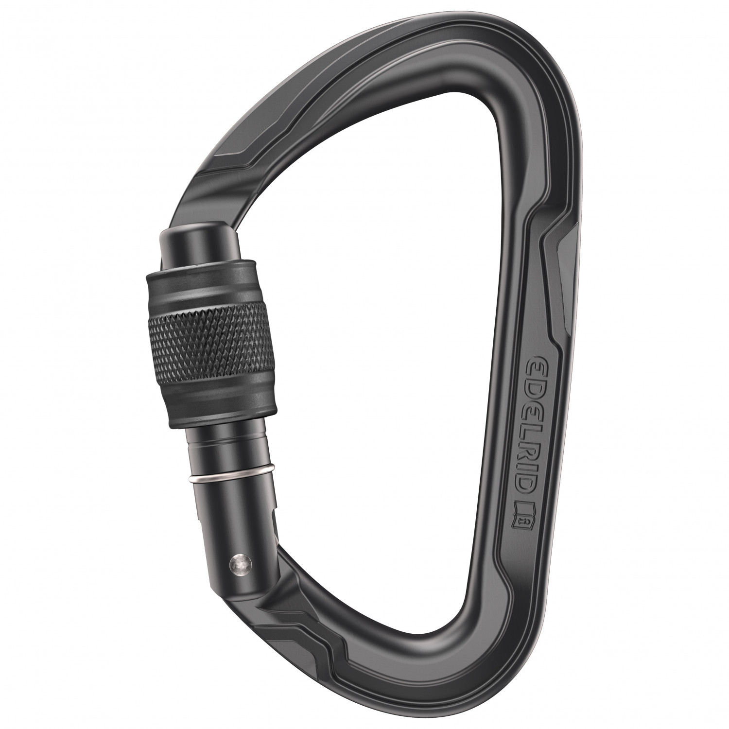 Mousqueton à Vis Edelrid Bulletproof Screw - Avec Insert En Acier, Système Keylock, Profil En H Léger