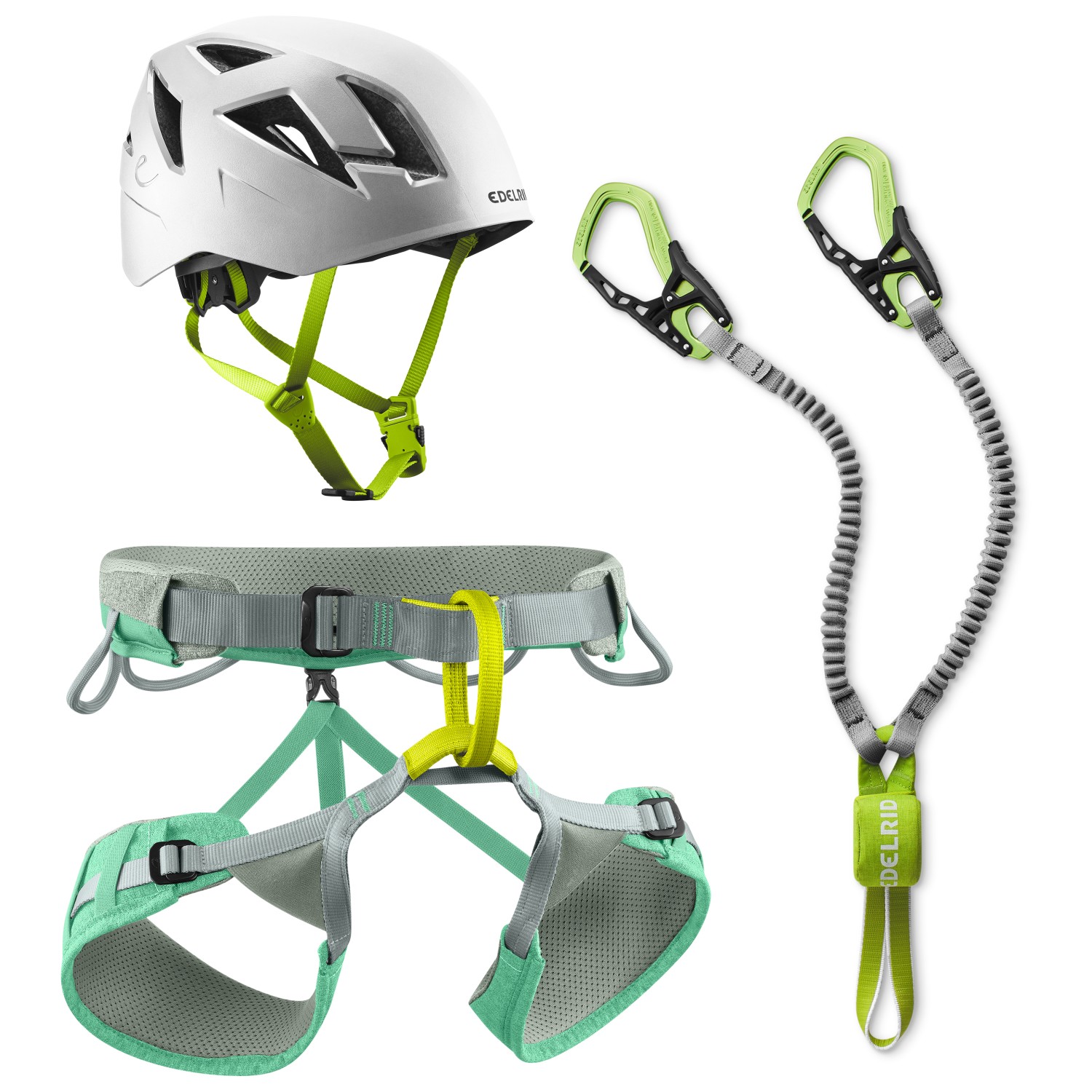 EDELRID Cable Kit Lite VI - Longe Via Ferrata Légère Et Compacte