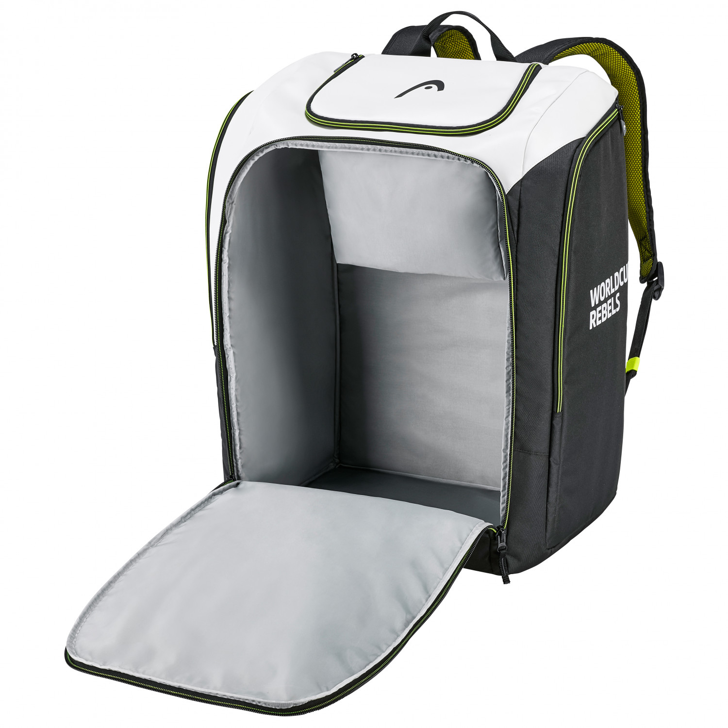 Sac à Dos Brubaker Pour Chaussures De Ski Et Casque – 44x41x24 Cm, Doublure Nylon 210T, Poche Humide, Fermeture Latérale