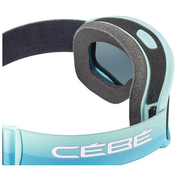 Cébé Horizon Black Matte - Grey Ultra Black Maschere da sci