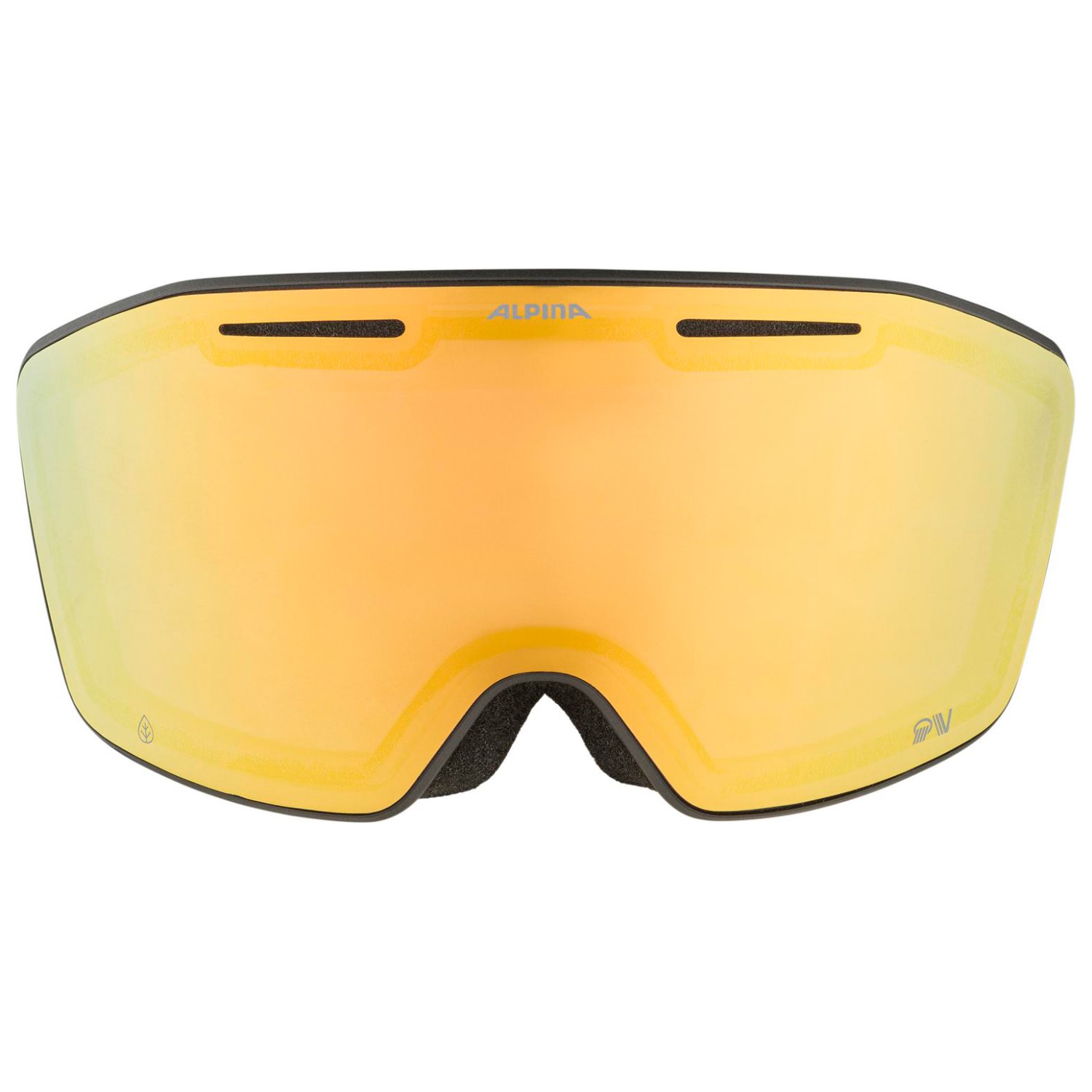 Lunettes De Ski ALPINA Slope QV - Mixte, Verres Photochromiques, Anti-buée, Champ De Vision 180° - Pour Toutes Conditions