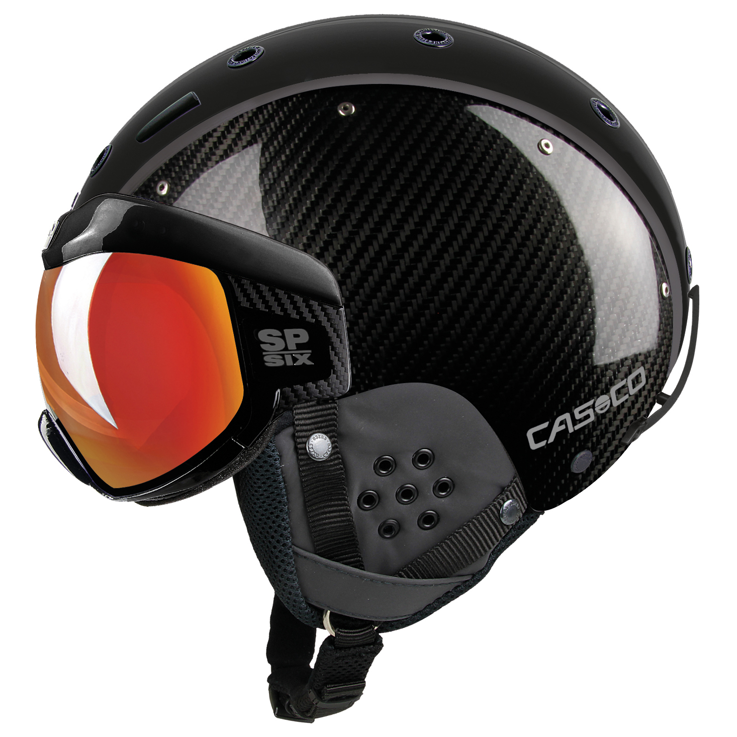 スキー・スノーボードアクセサリー CASCO SP-6 Visier Limited Cabon Schwarz CASCO SP-6 Visier Limited - Casque de ski | Achat en ligne | Alpiniste